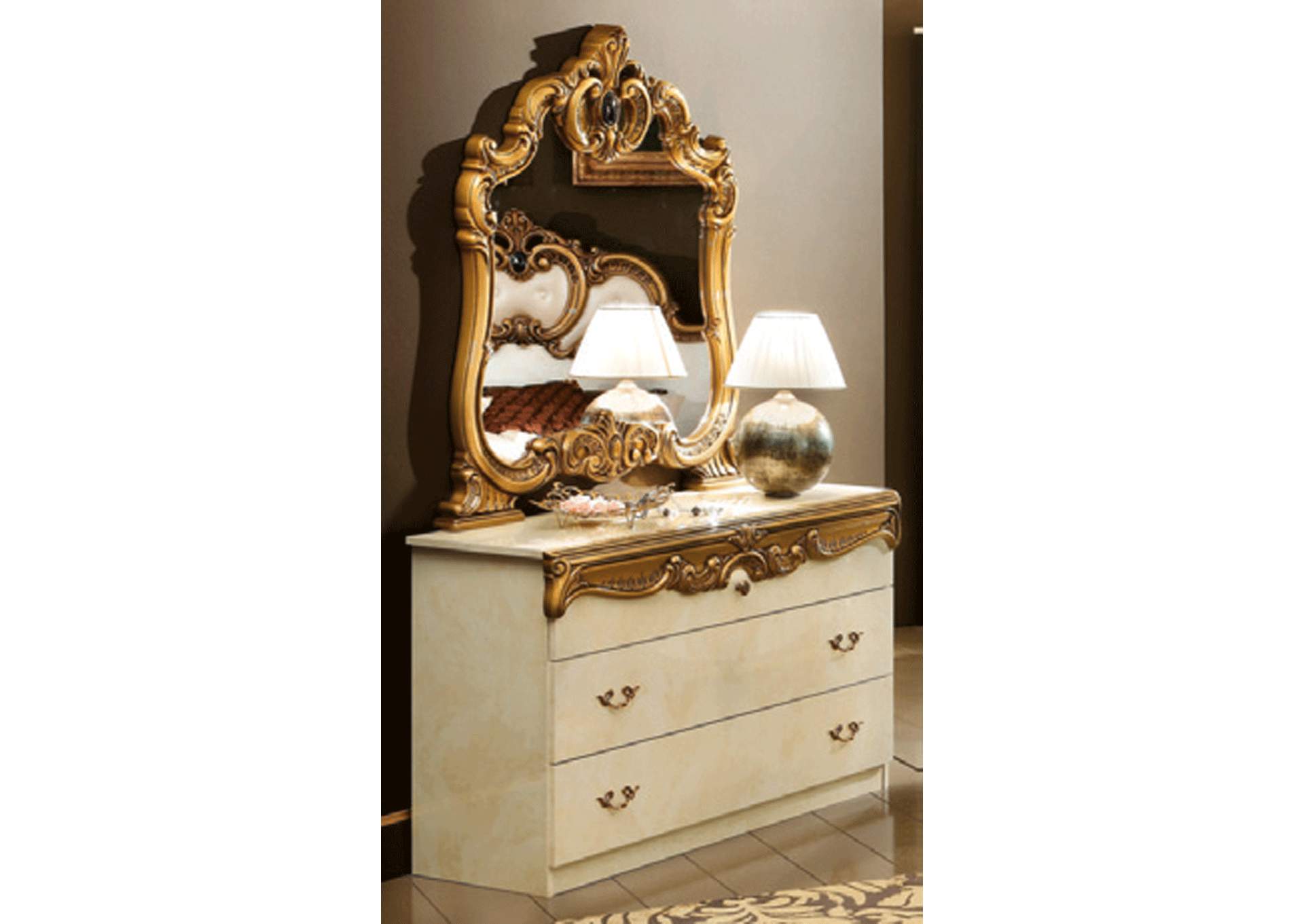Barocco Dressers Ivory - Gold SET image 3