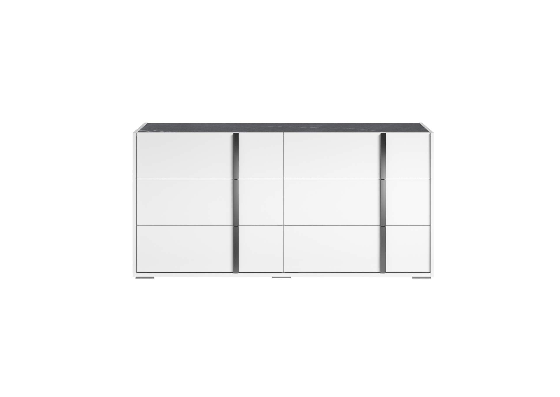 Bianca Marble Double Dresser SET image 4