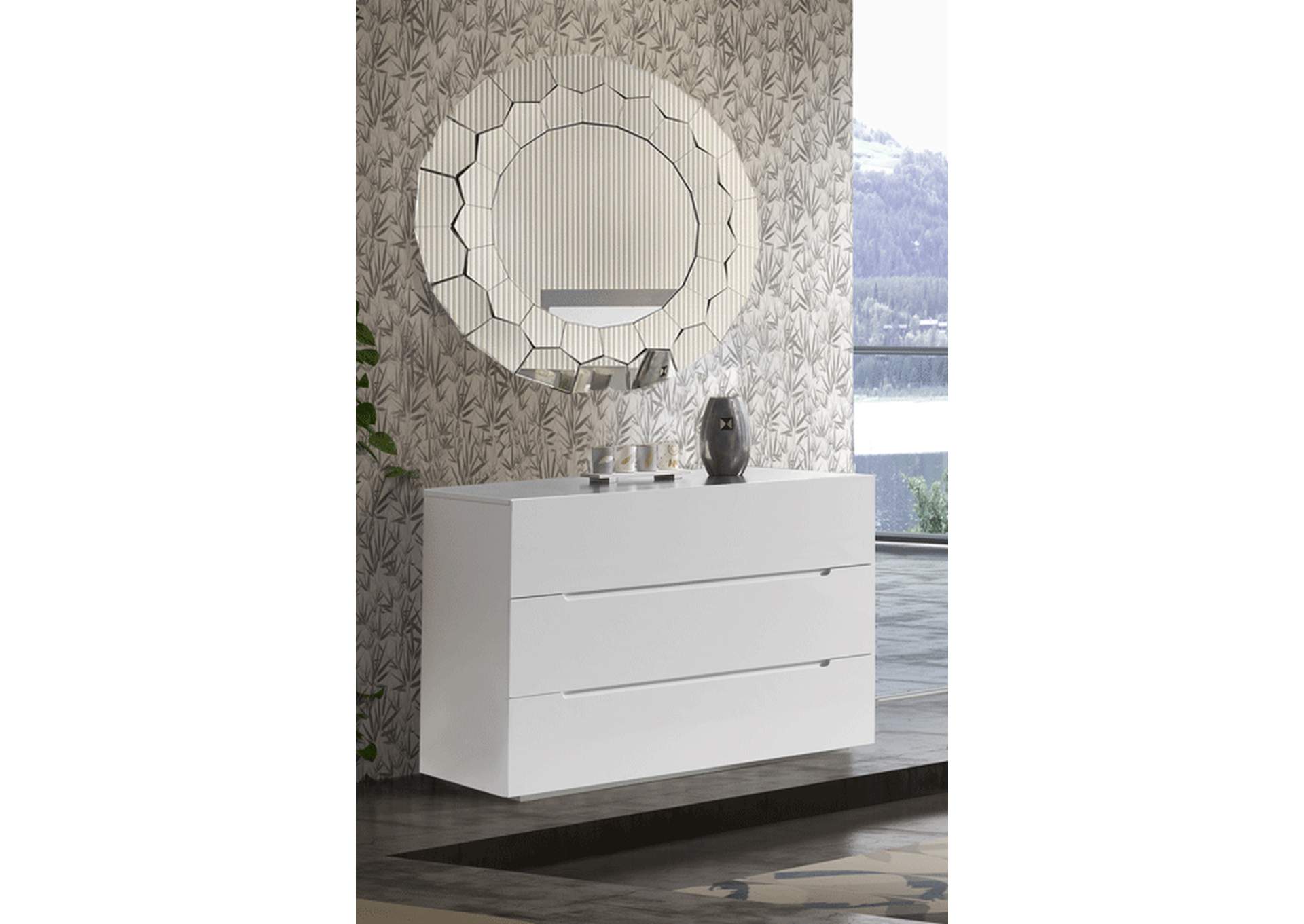 C 100 Dresser White SET image 4