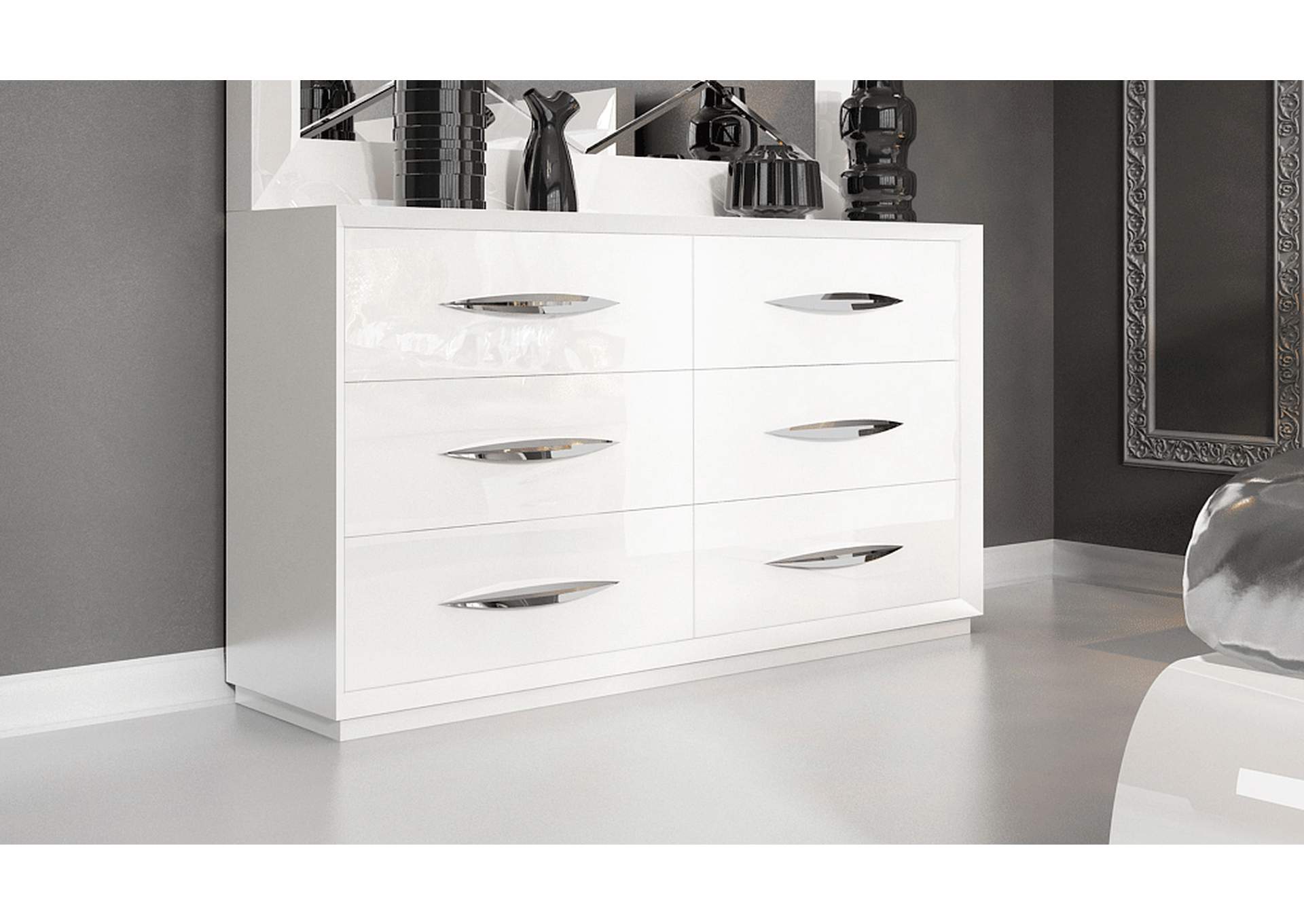 Carmen Double Dresser White SET image 1