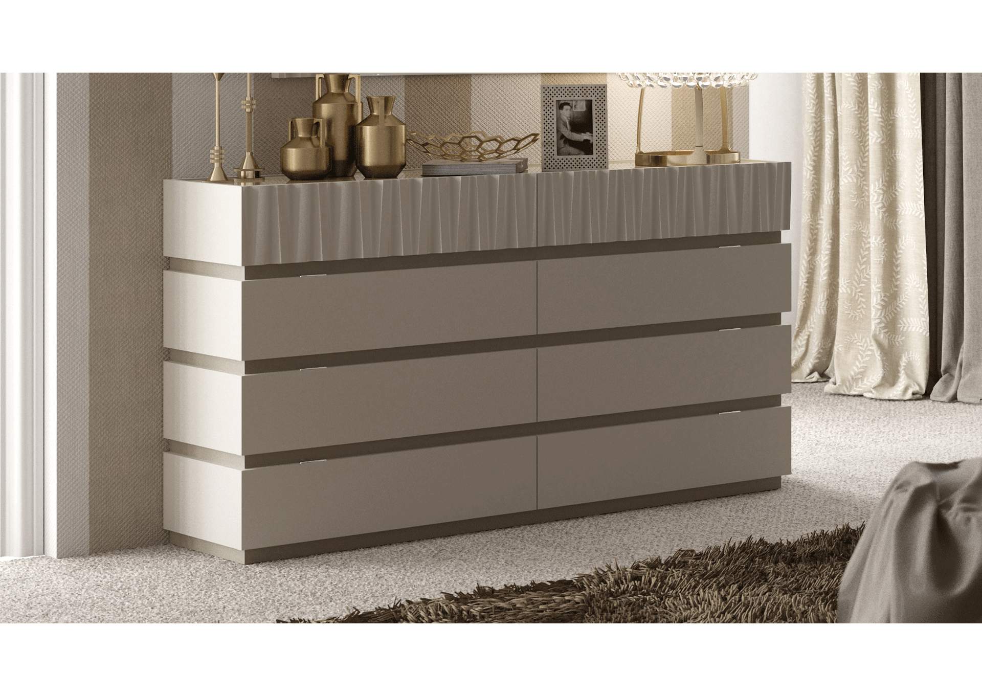 Marina Double Dresser Taupe SET image 1