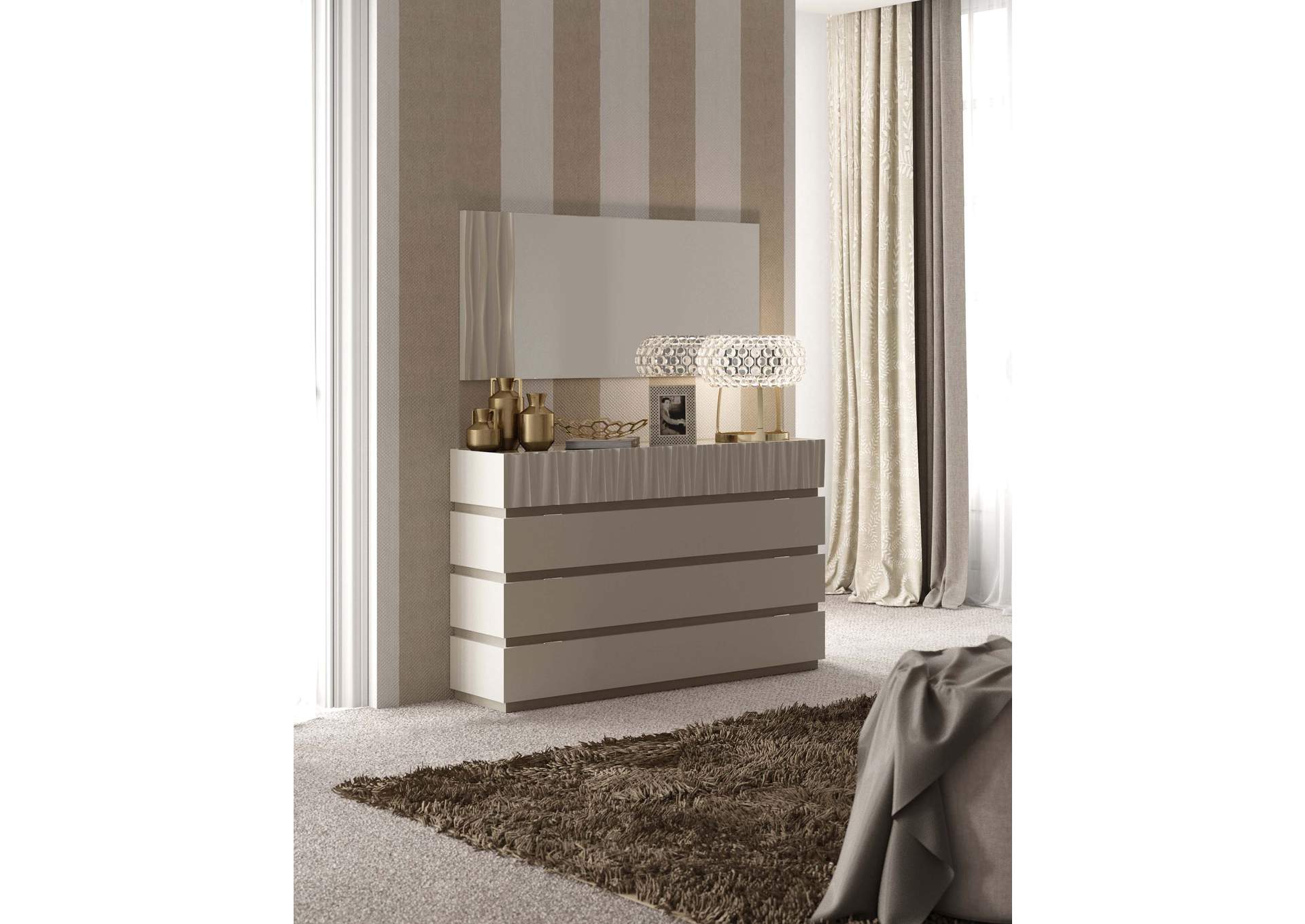 Marina Single Dresser Taupe SET image 3