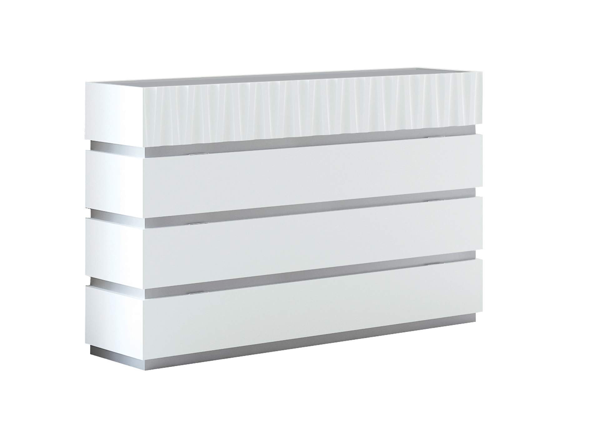 Marina Single Dresser White SET image 1