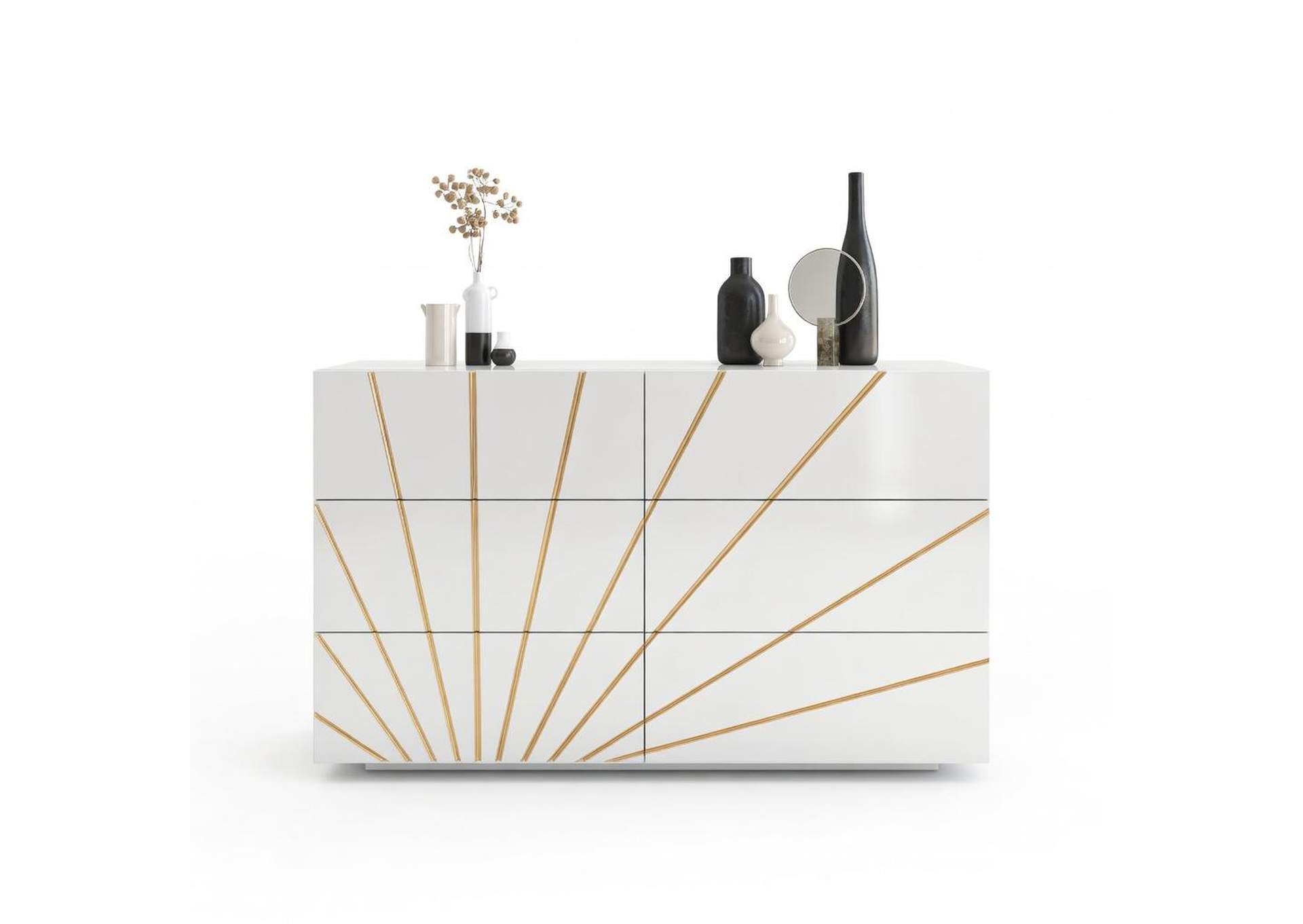Oro White Double Dresser image 1