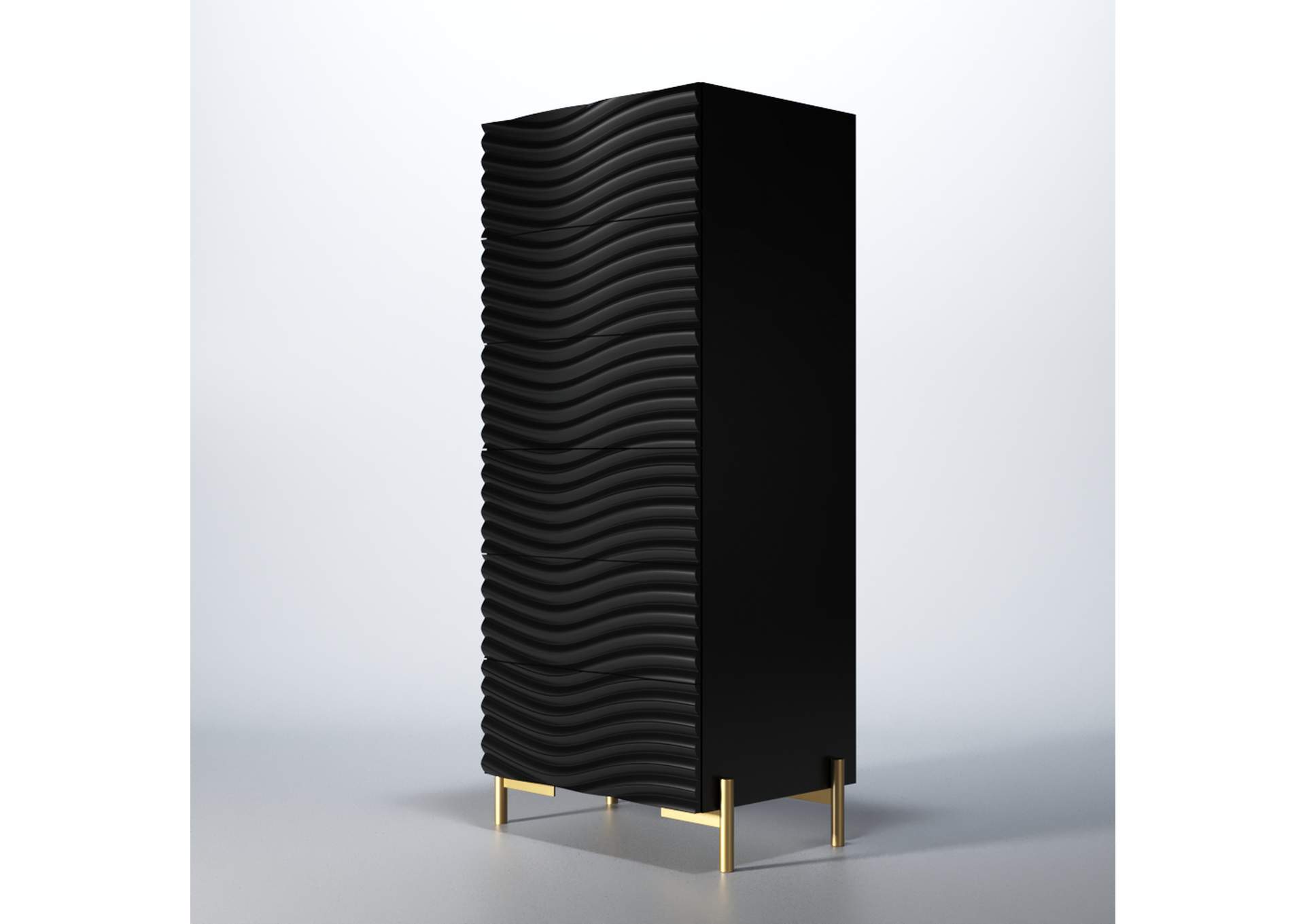 Wave Dark Grey Chest SET image 3