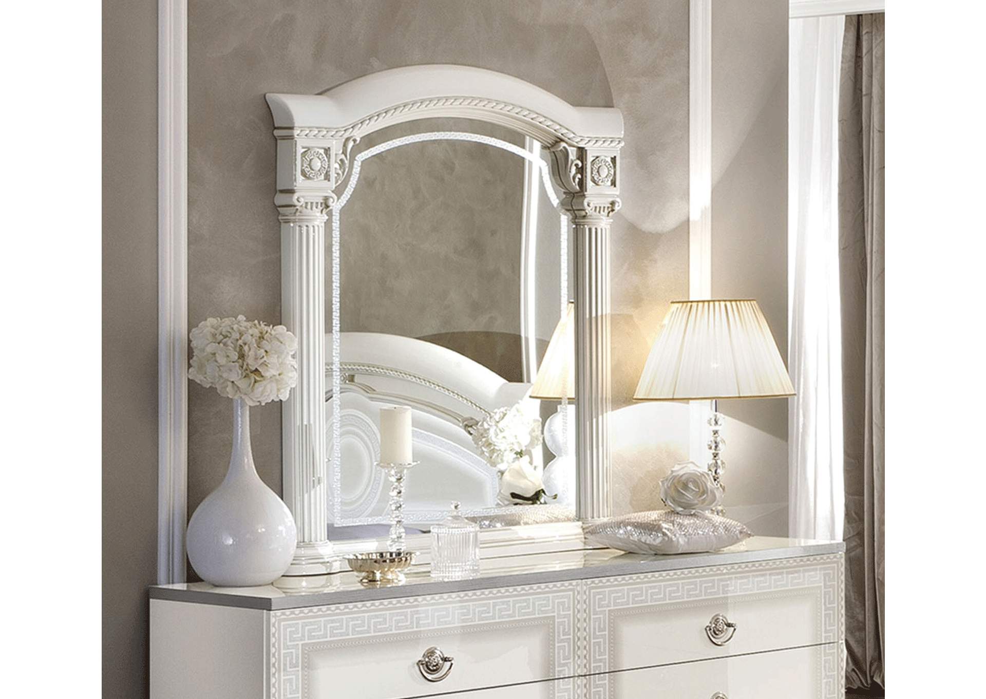 Aida White - Silver Mirror SET image 1