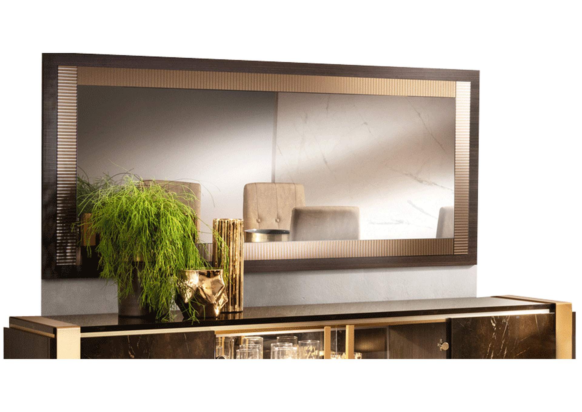 Essenza Mirror for 4-door Buffet SET image 1