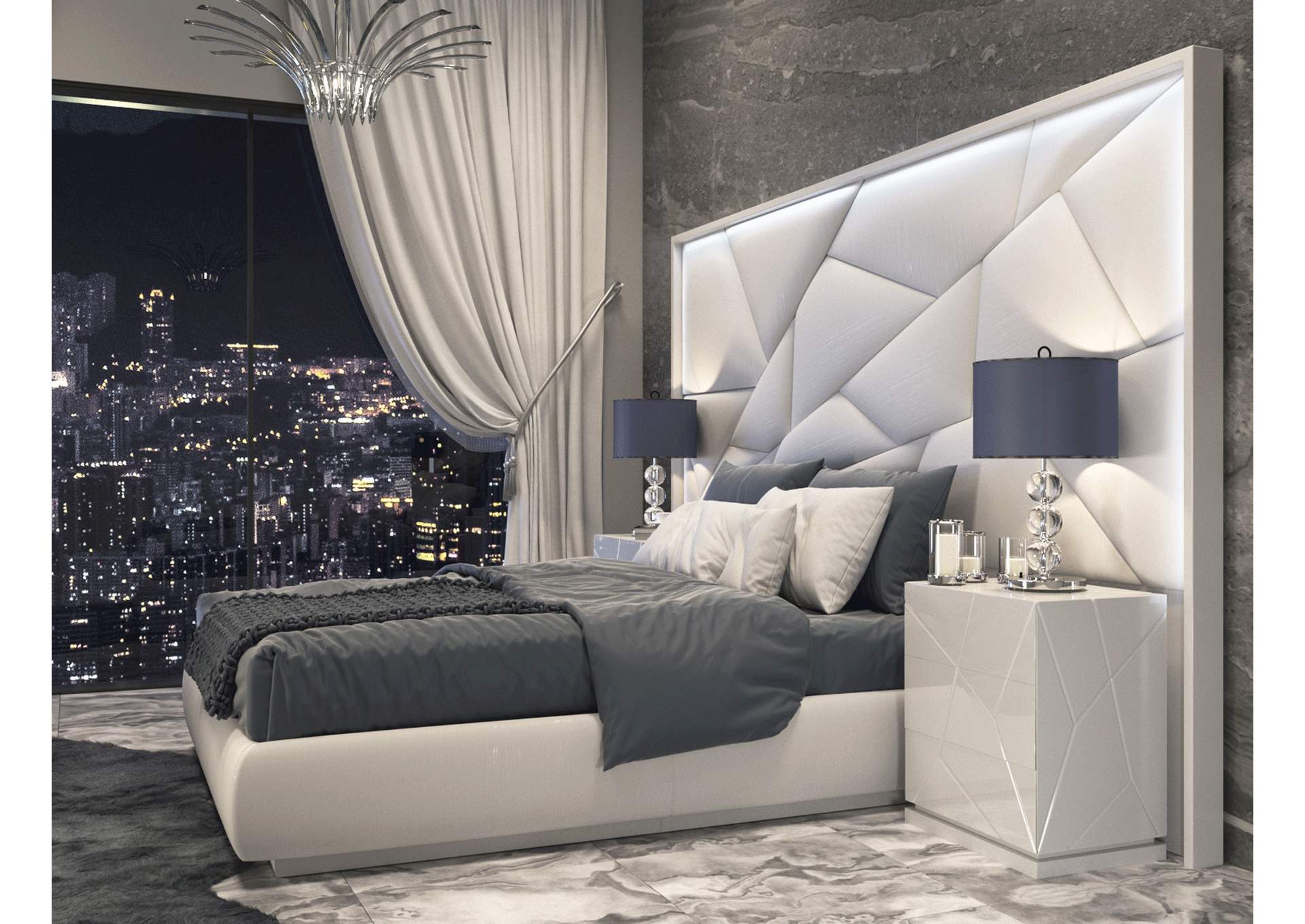 Majesty Bed with Light SET image 7