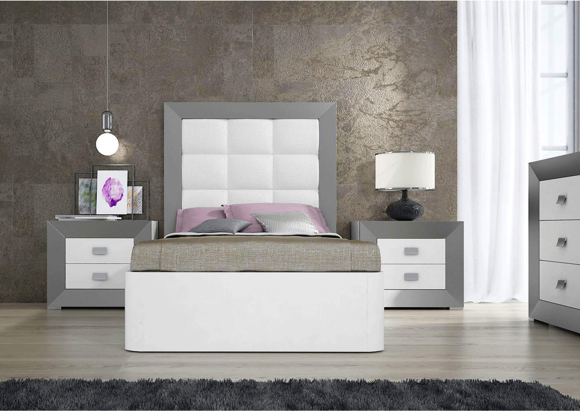 Margo Twin Storage Bedroom SET image 1