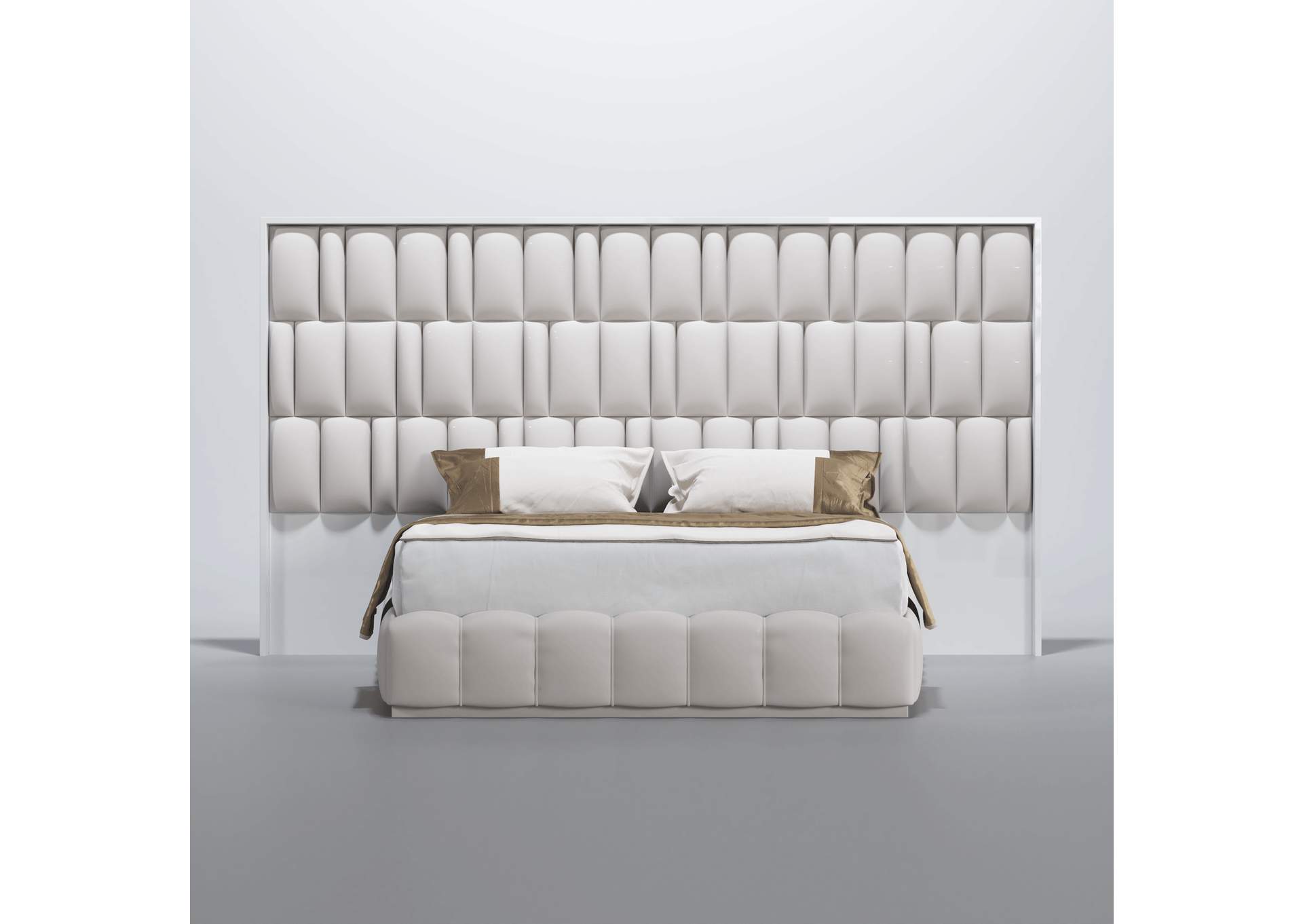 Orion Bed with Emporio Nightstands SET image 6