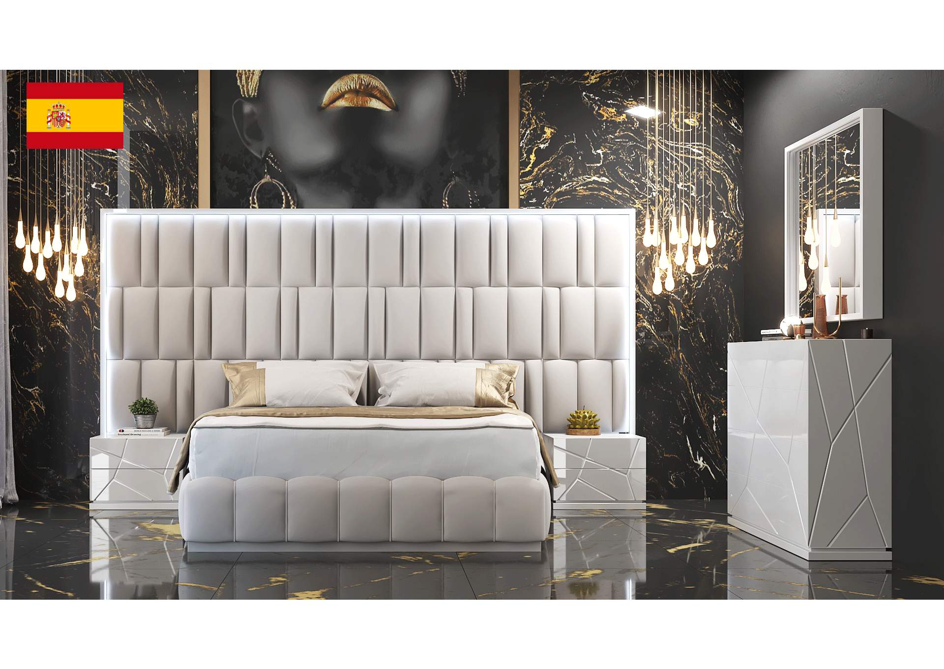 Orion Bed with Kiu Cases SET image 1