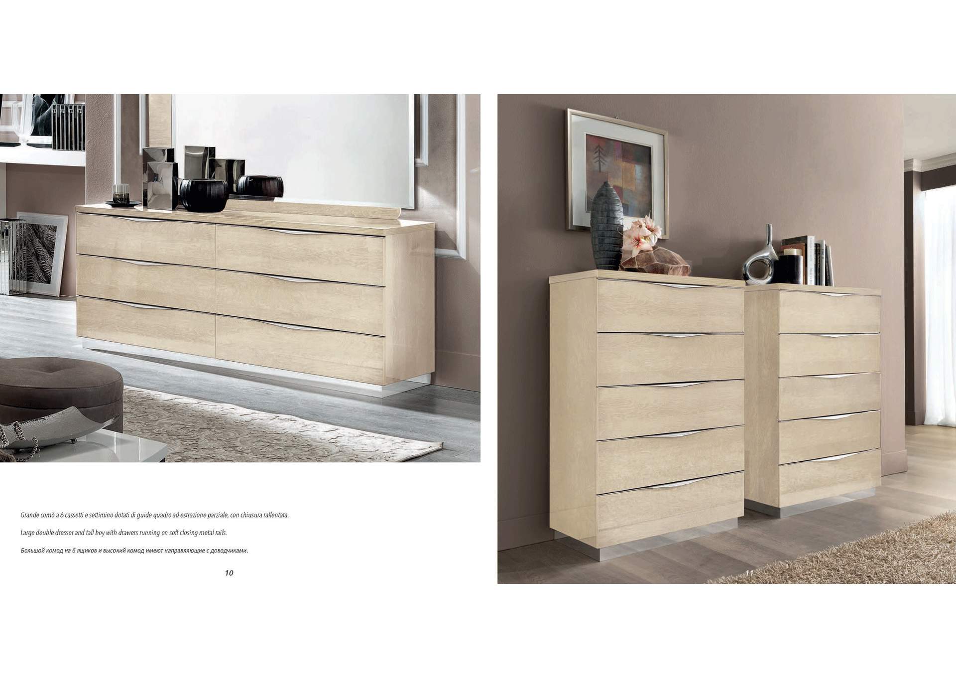 Platinum Legno Double Dresser SET image 3