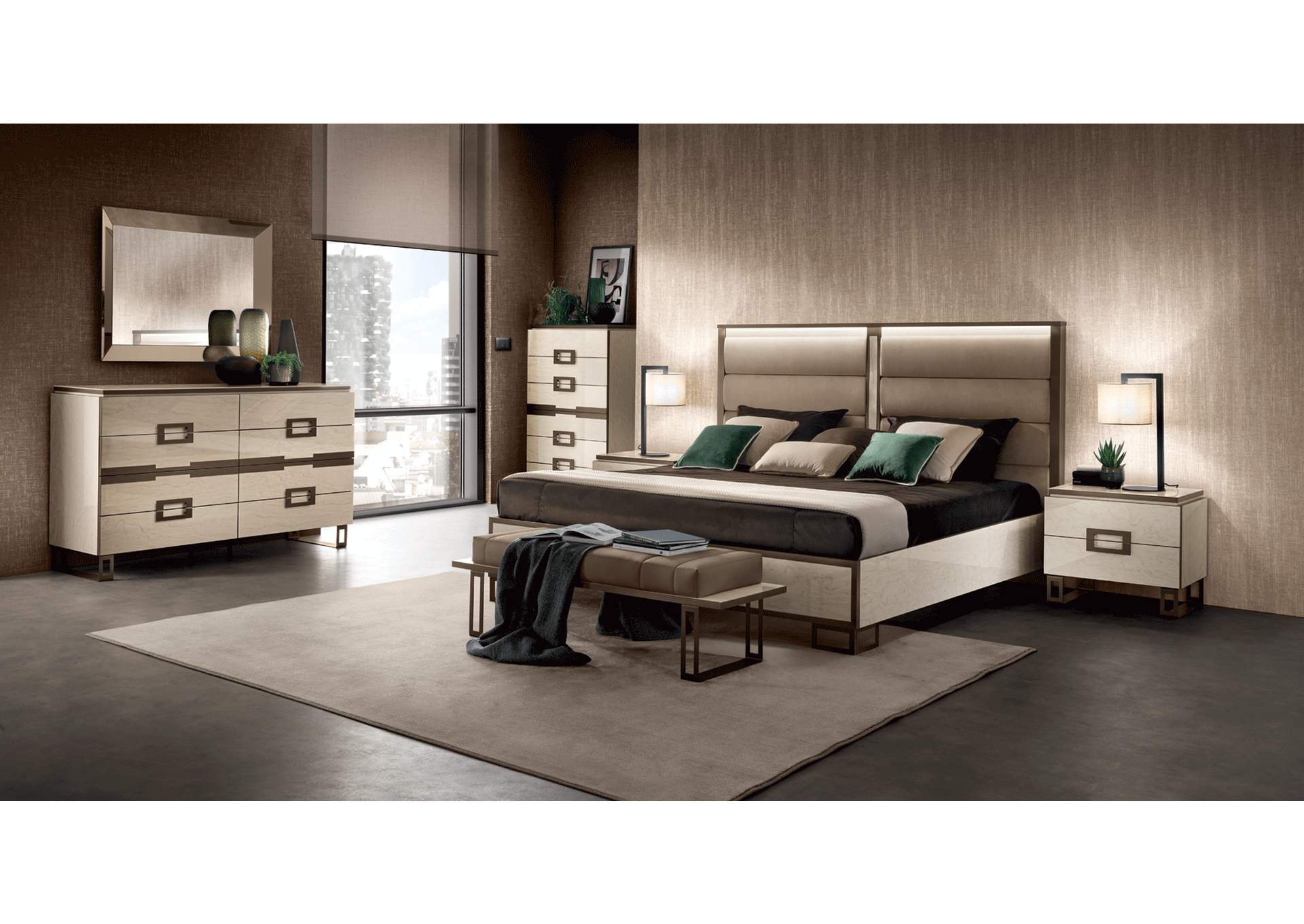 Poesia Bedroom with Light SET image 5