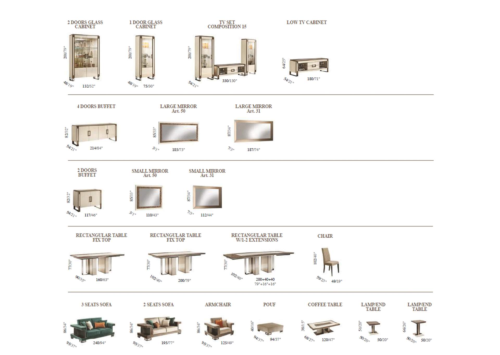 Poesia Bedroom with Light SET image 4