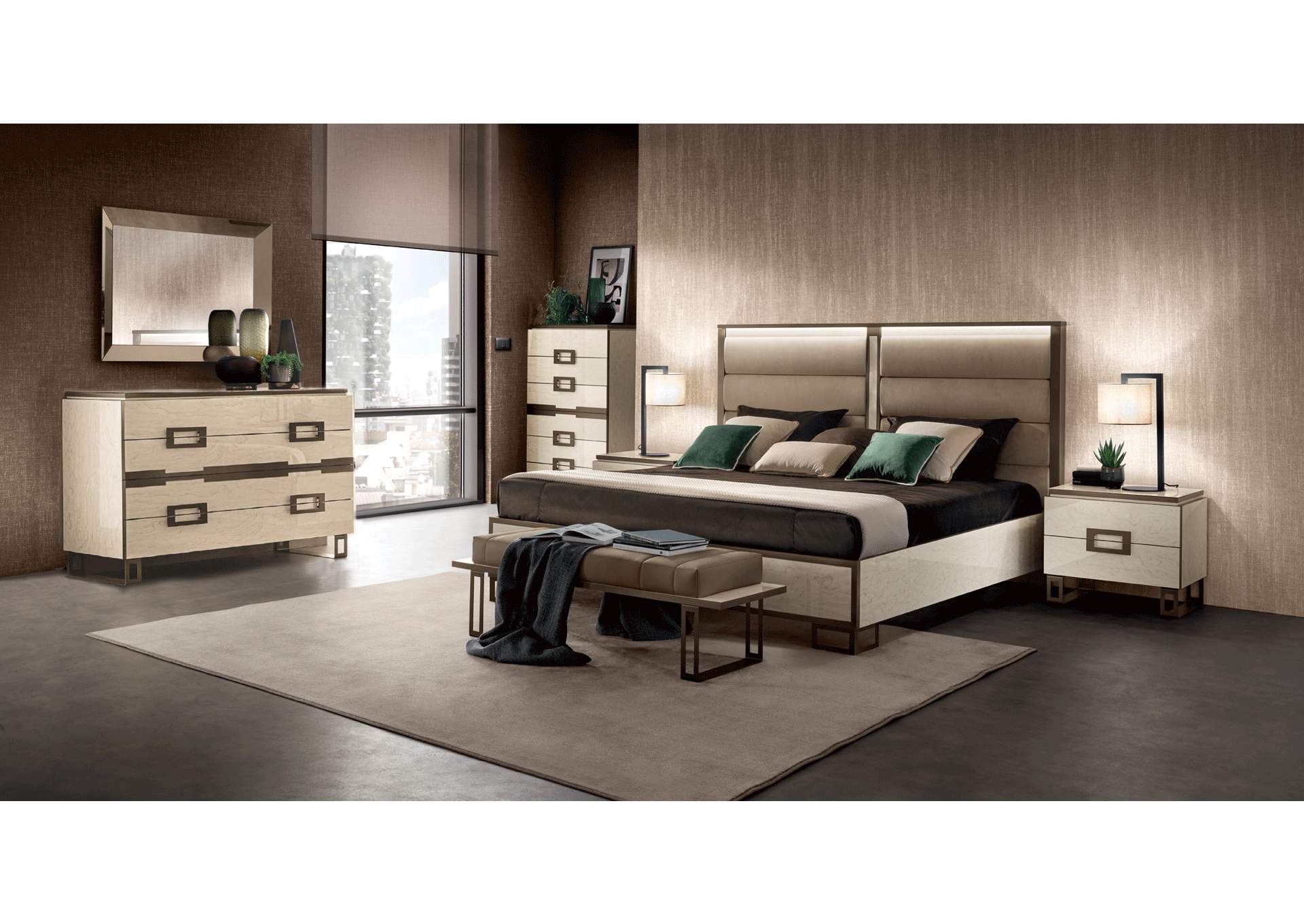 Poesia Bedroom with Light SET image 6