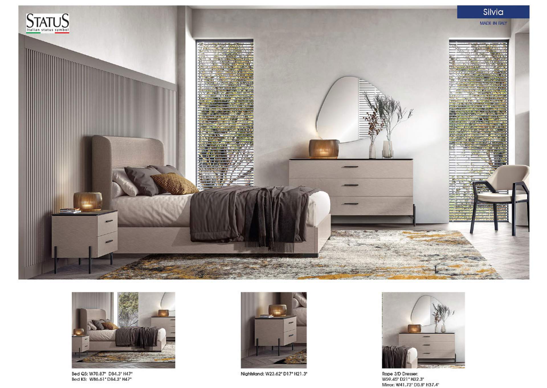 Silvia Bedroom SET image 6