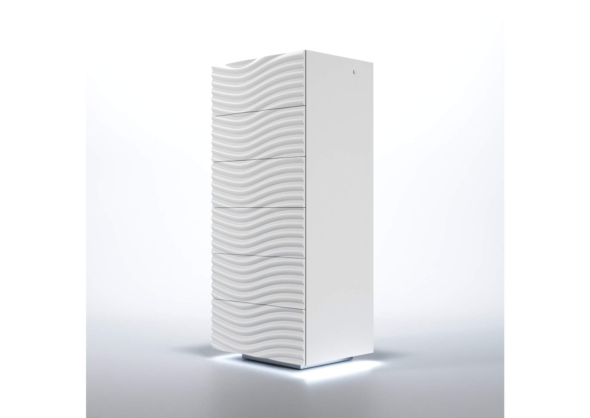 Wave Bedroom White SET image 9