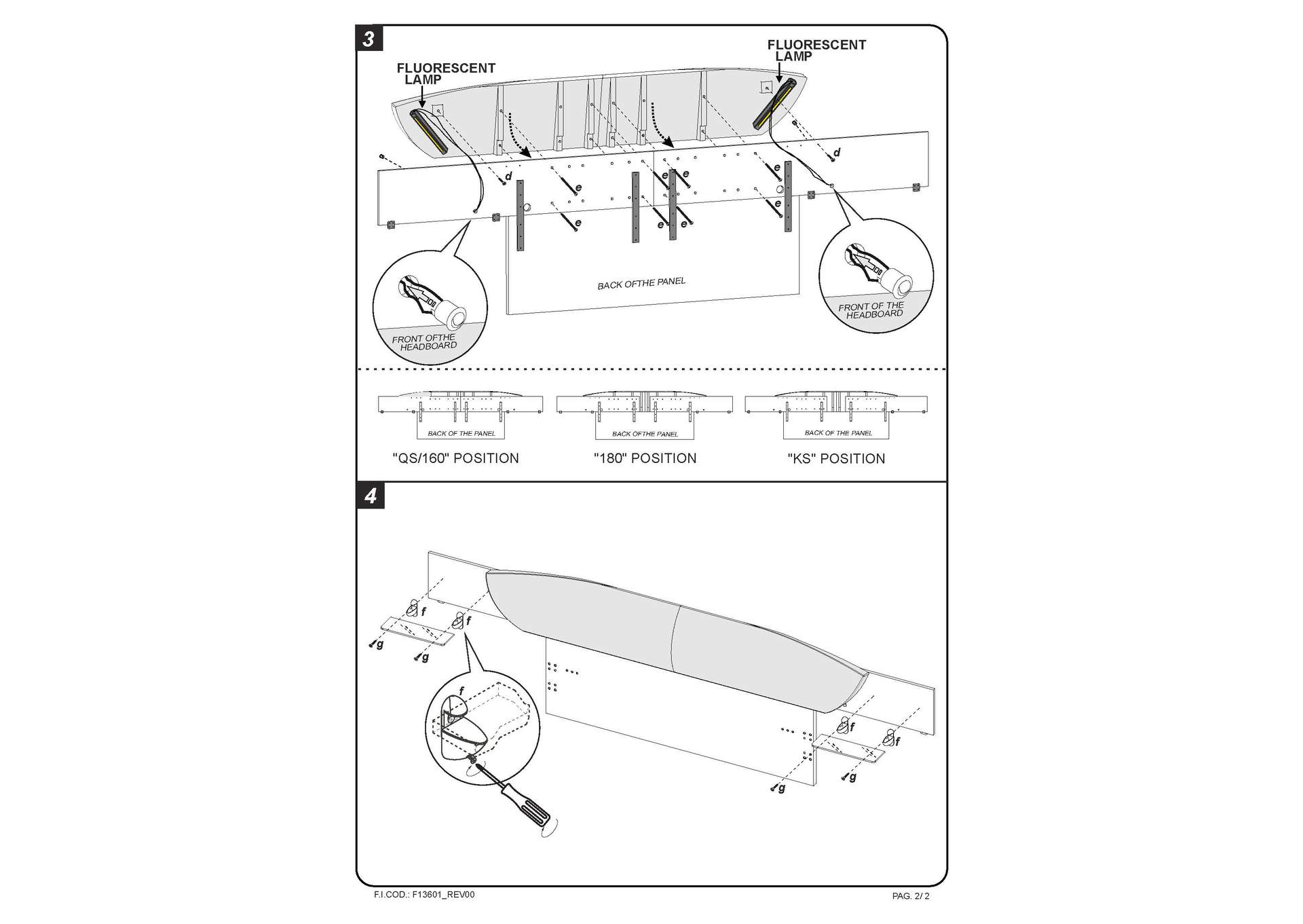 Platinum Queen Drop Bed Silver Birch SET image 5