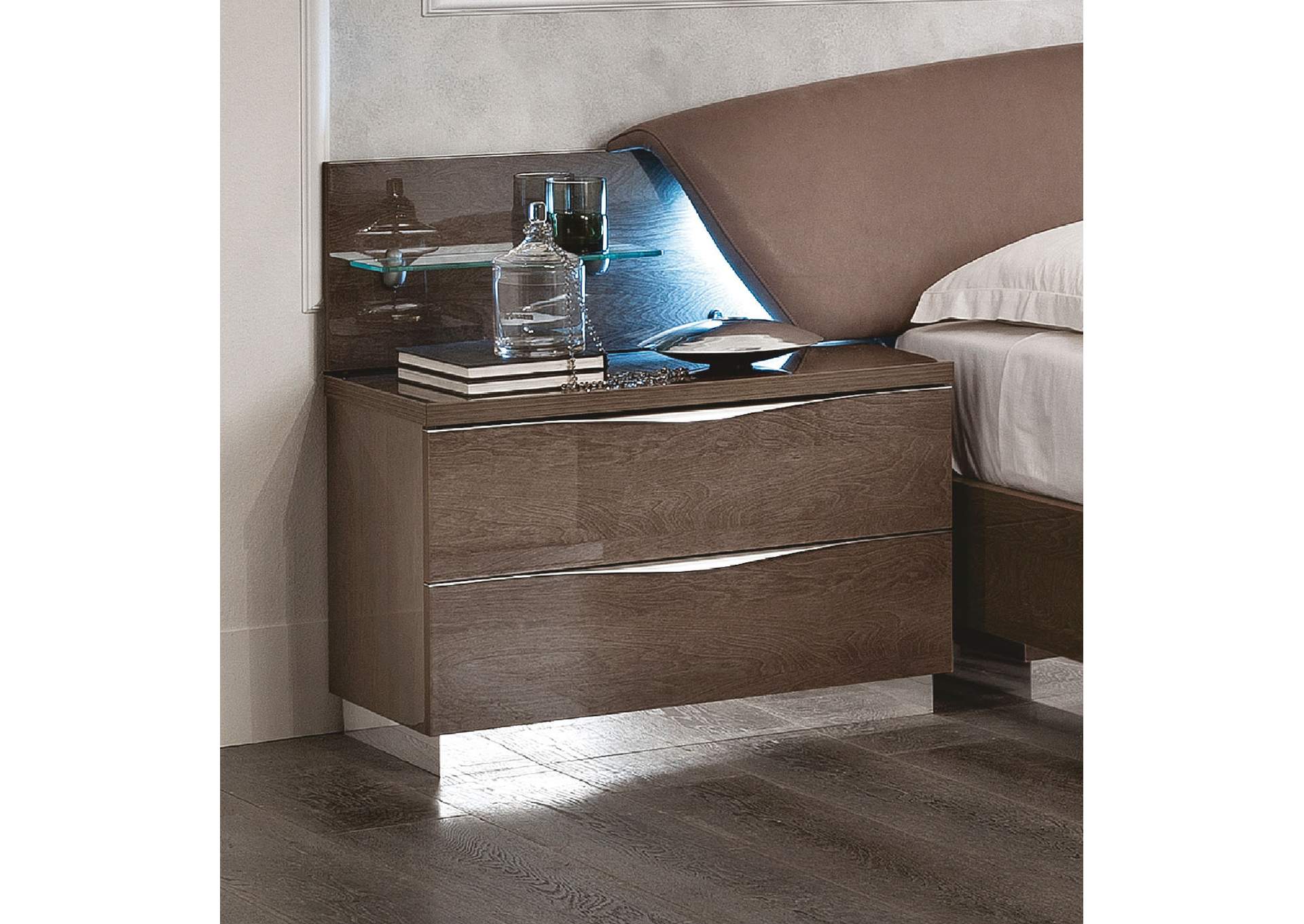 Platinum Queen Drop Bedroom Silver Birch SET image 7