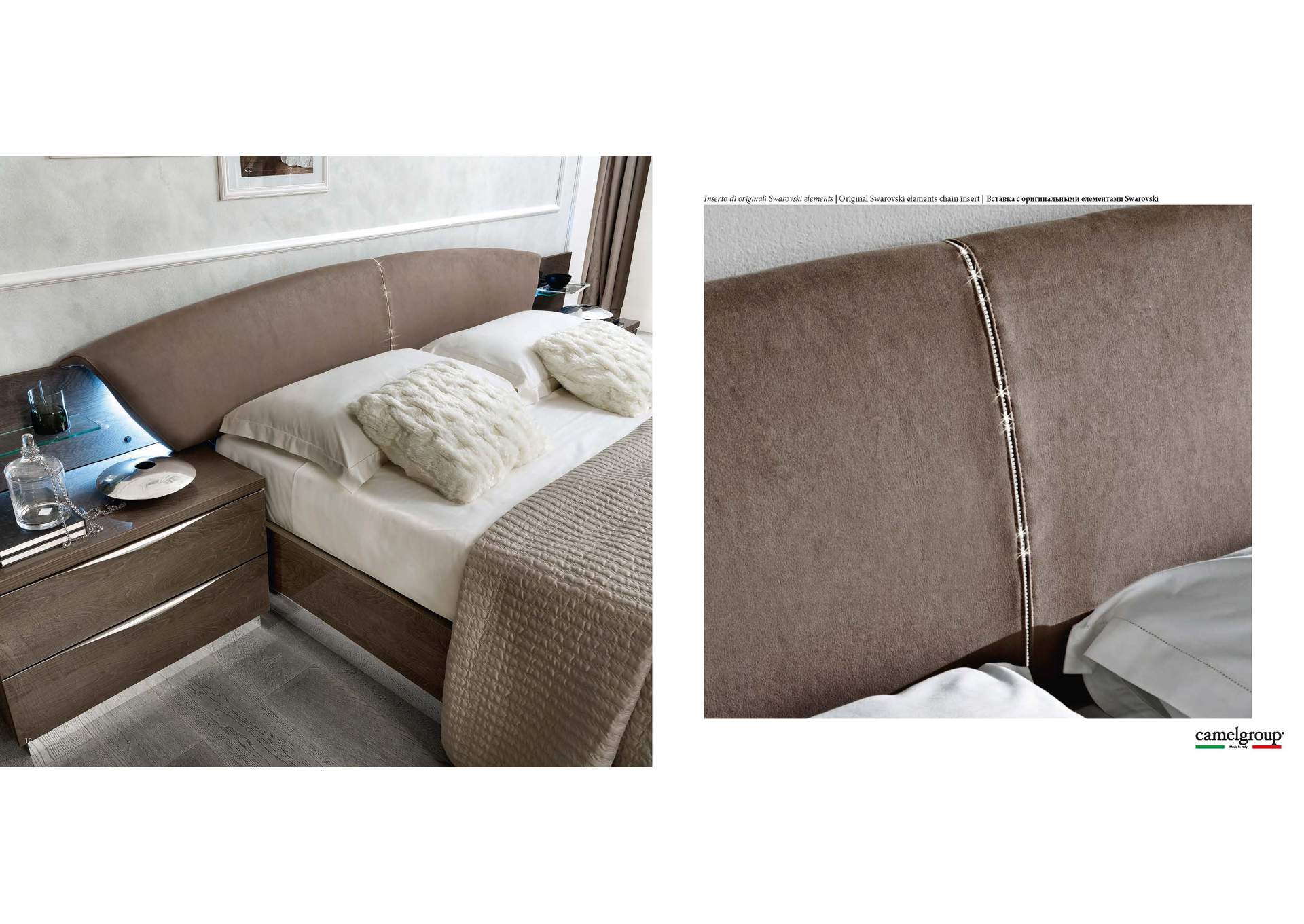 Platinum Queen Drop Bedroom Silver Birch SET image 5