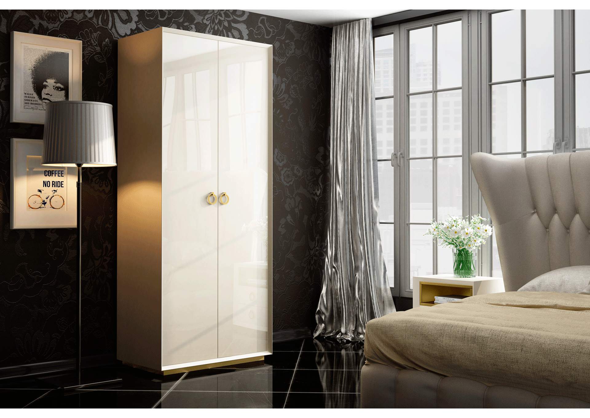 Velvet Bedroom SET image 7