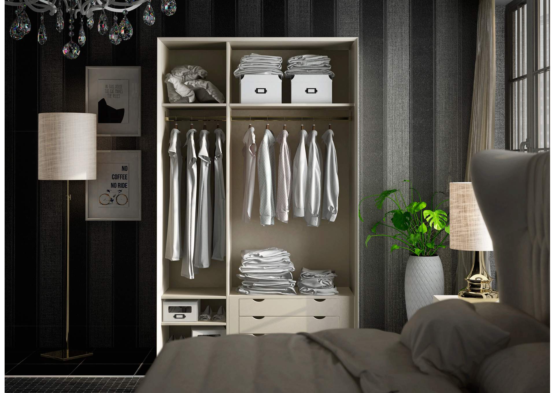 Velvet Bedroom SET image 9