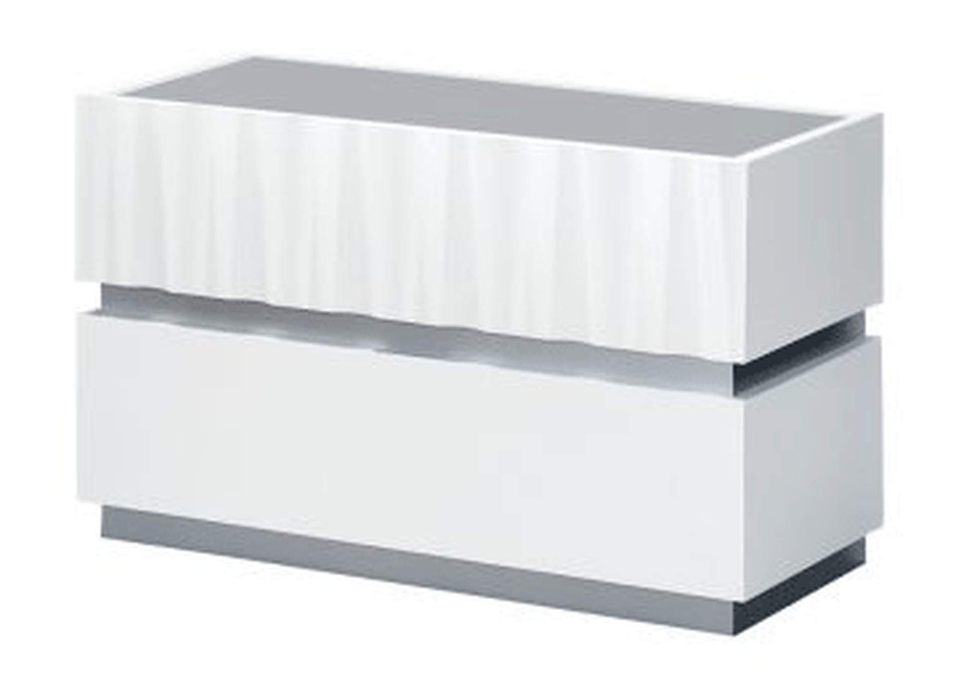 Marina Nightstand White SET image 1