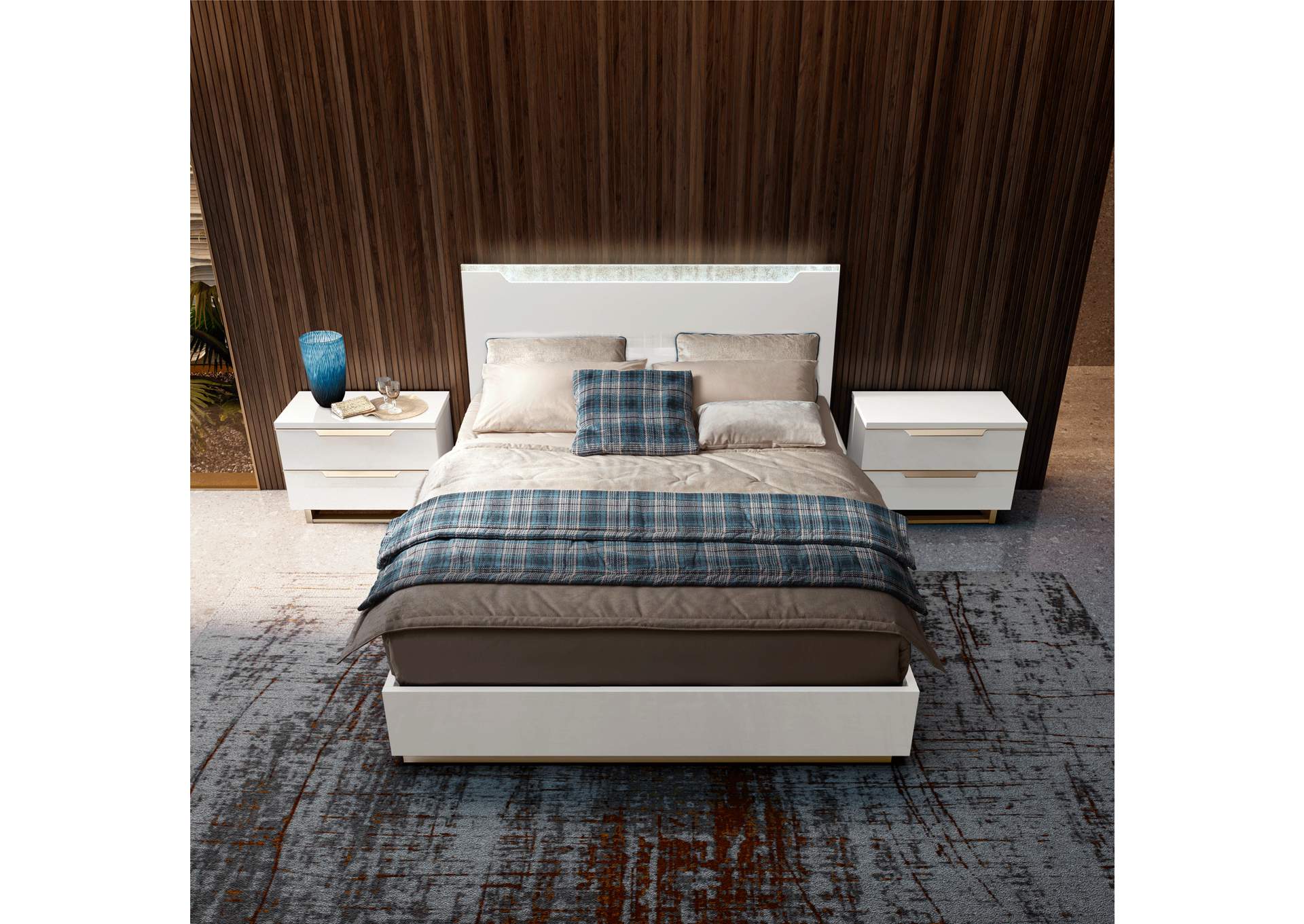 Smart Nightstand White SET image 4