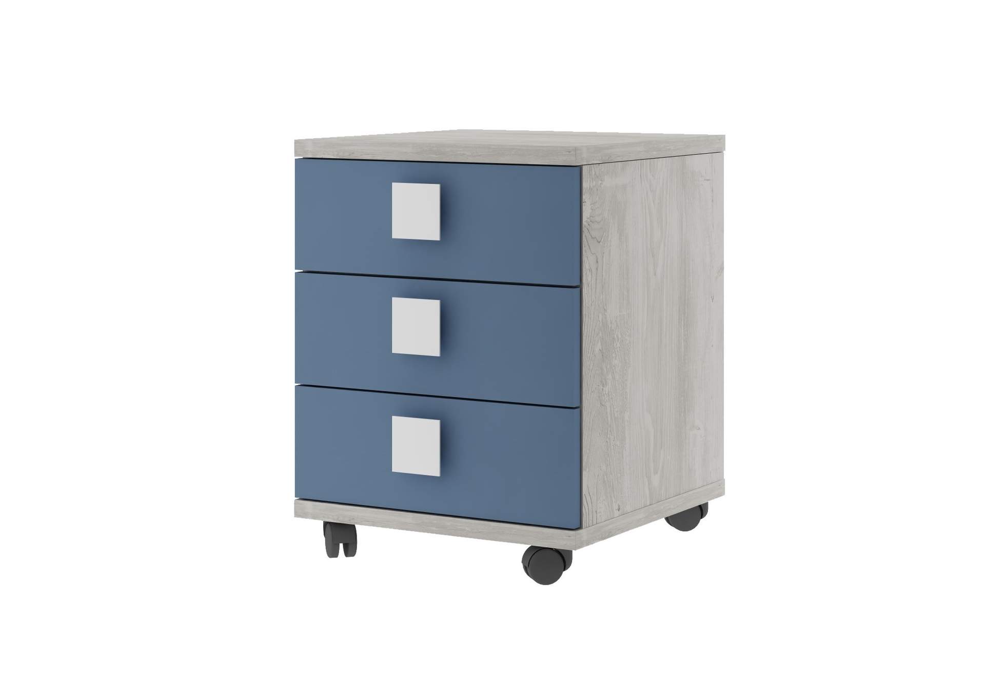 Jazz Kids Bedroom Oak Blue SET image 4