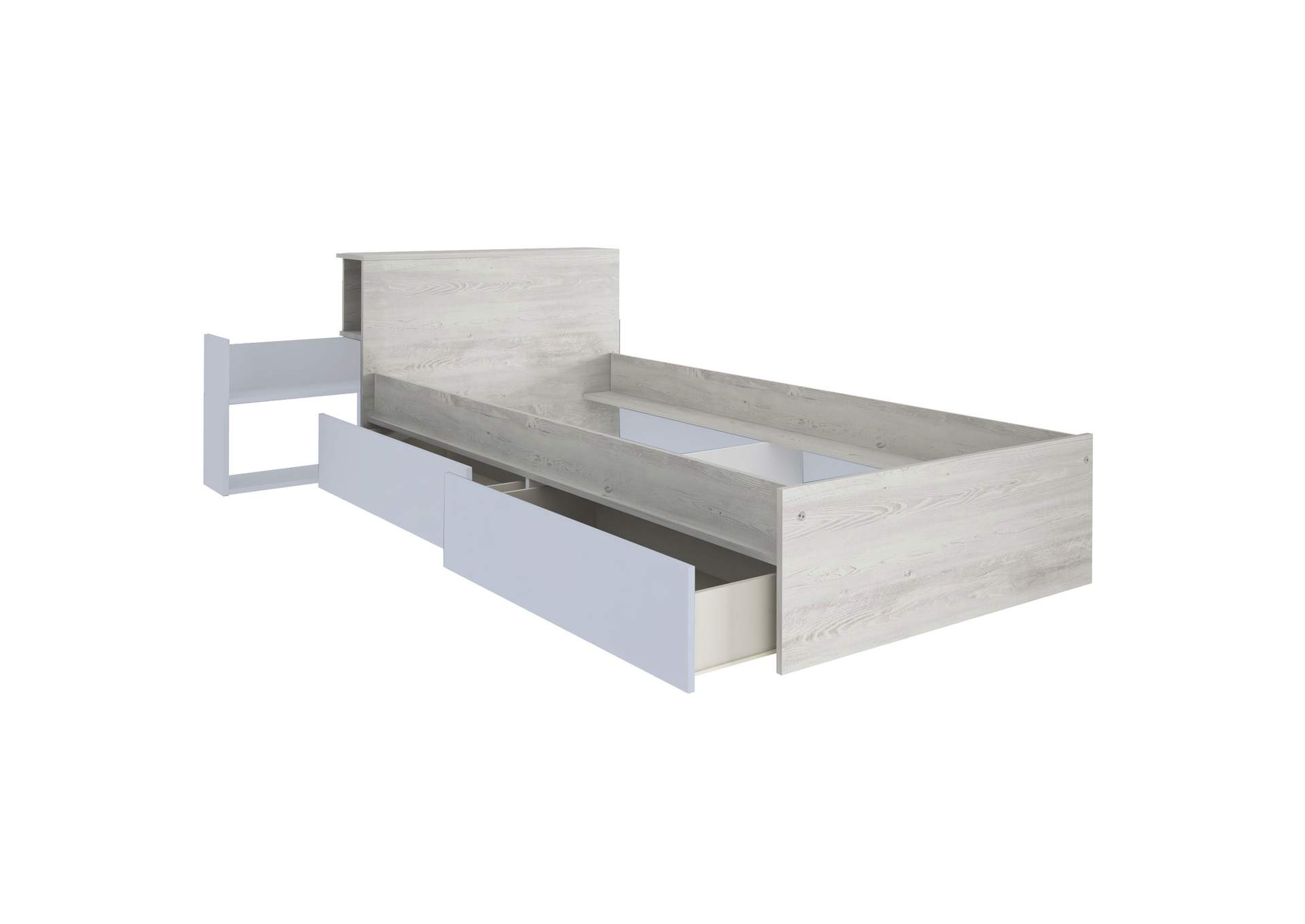 Jazz Kids Bedroom Oak White SET image 8