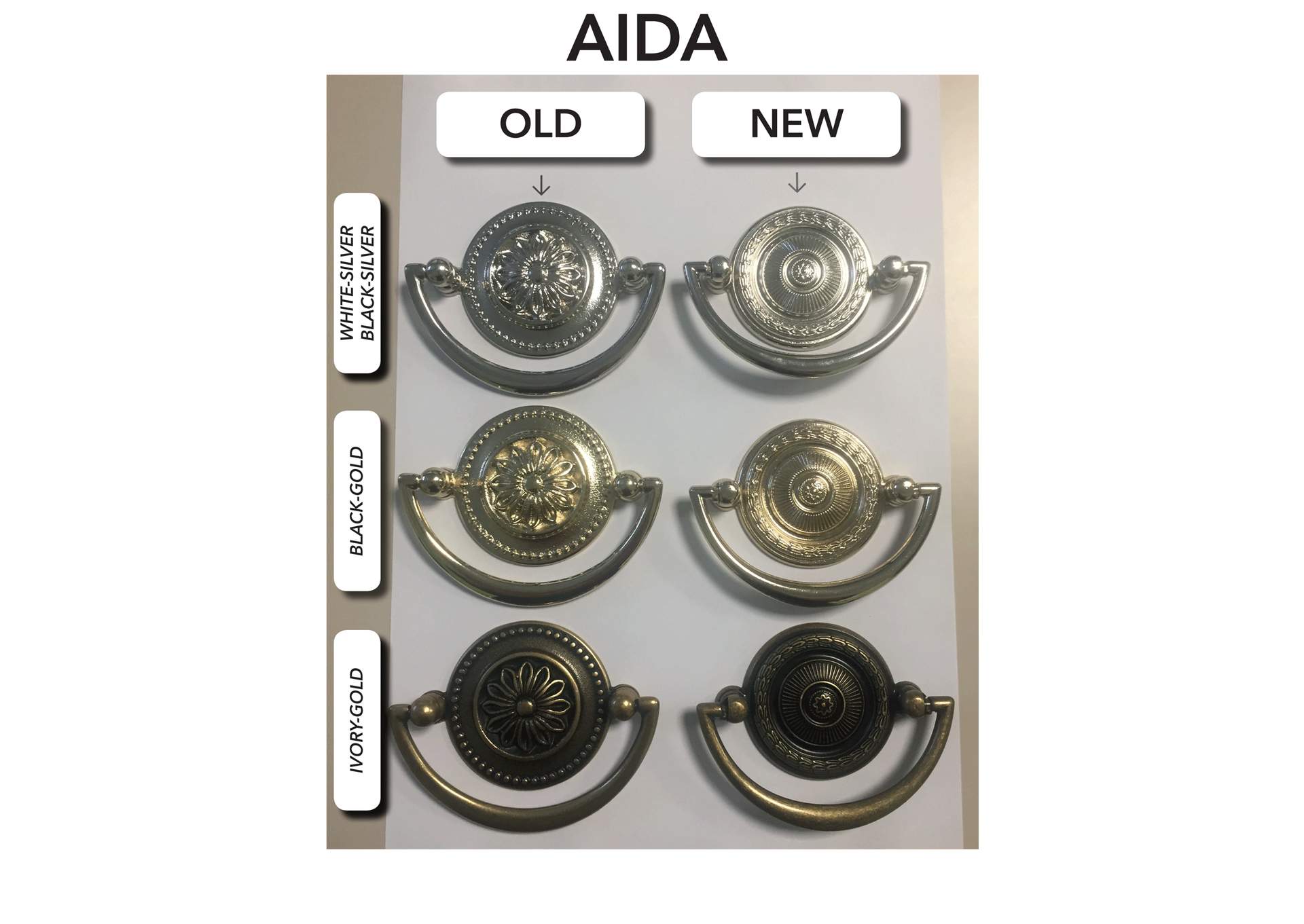 Aida Ivory 2 Door Wardrobe SET image 3