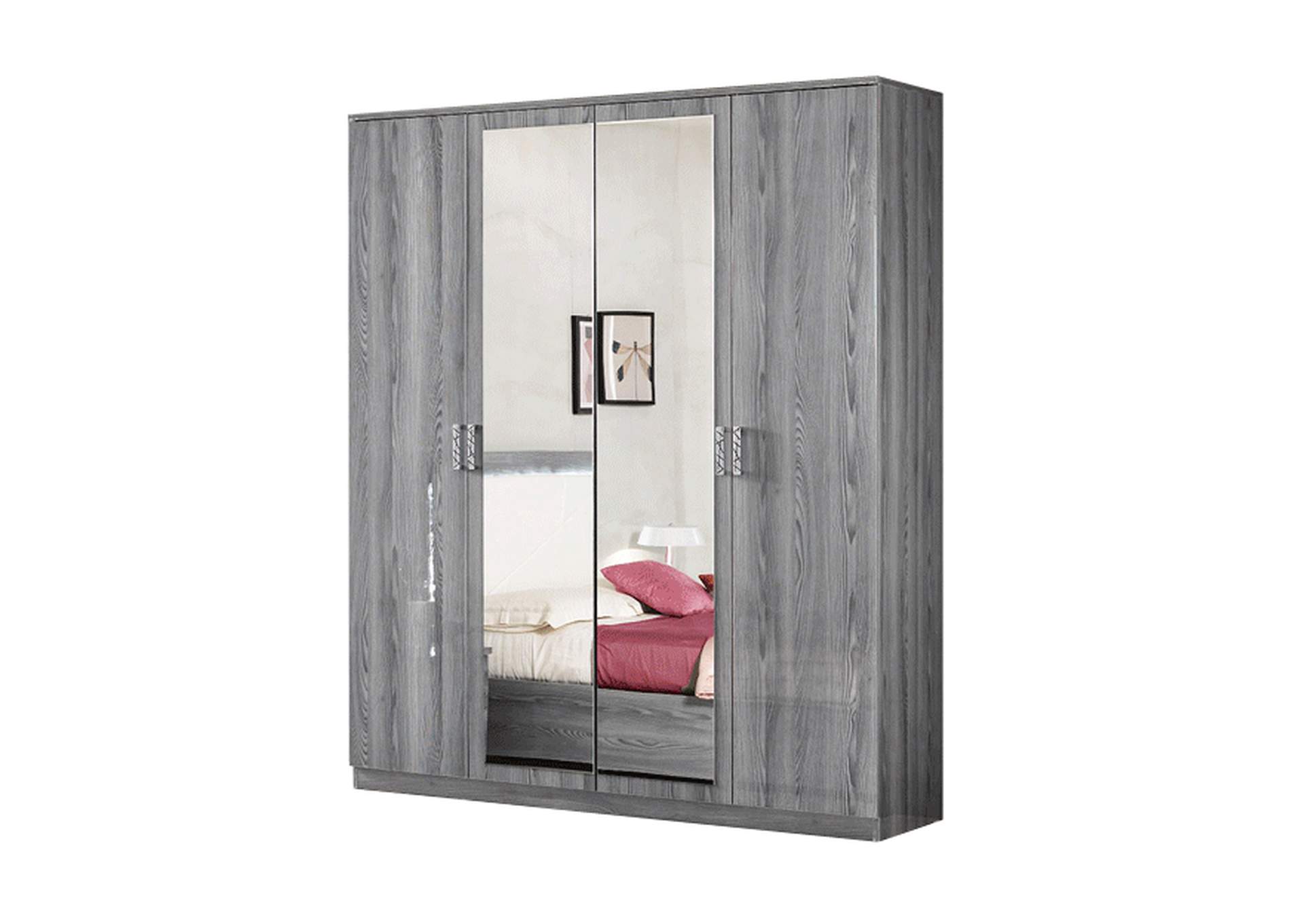 Nicole 4 Door Wardrobe SET image 1