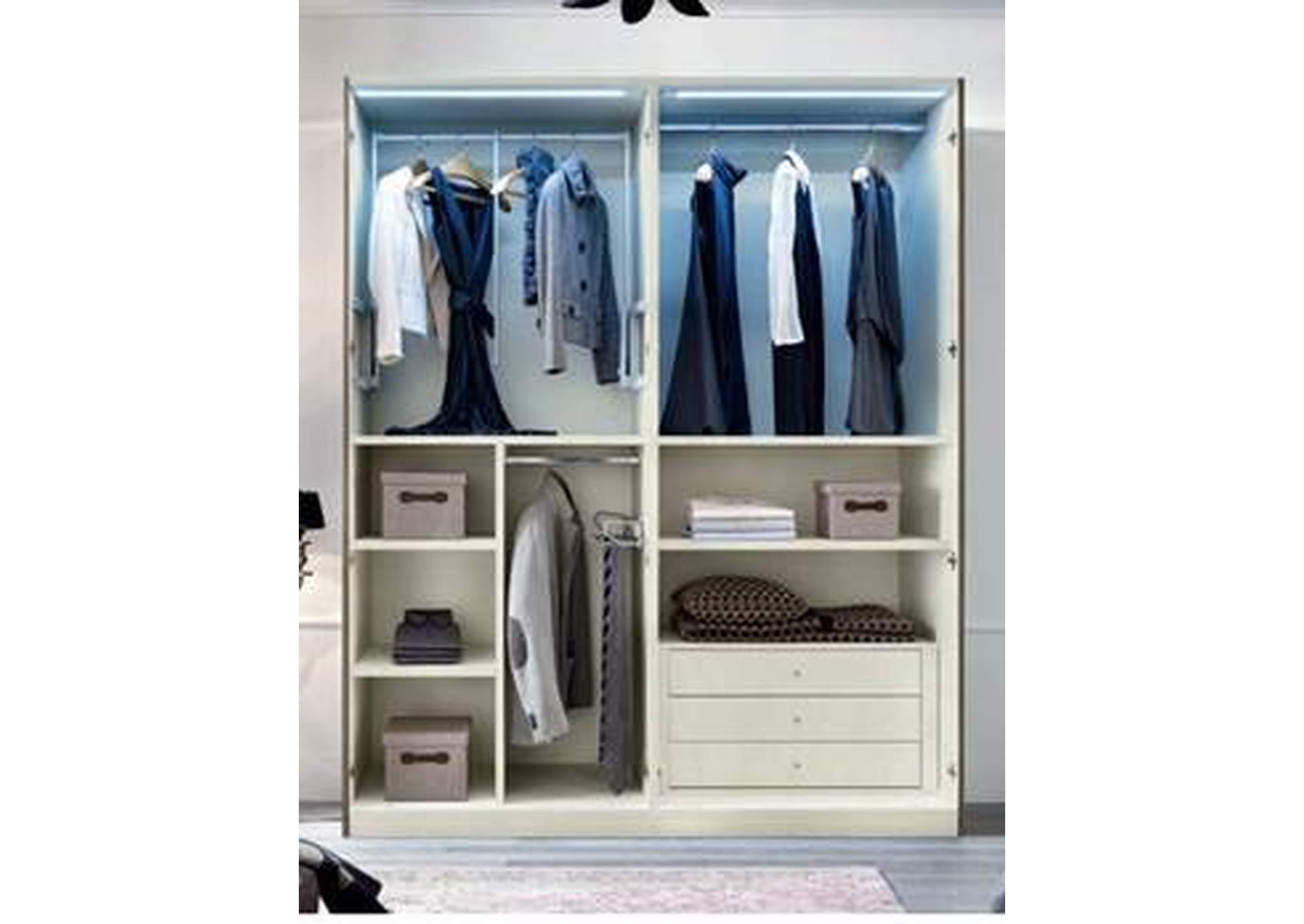 Platinum 4 Door Wardrobe SET image 3