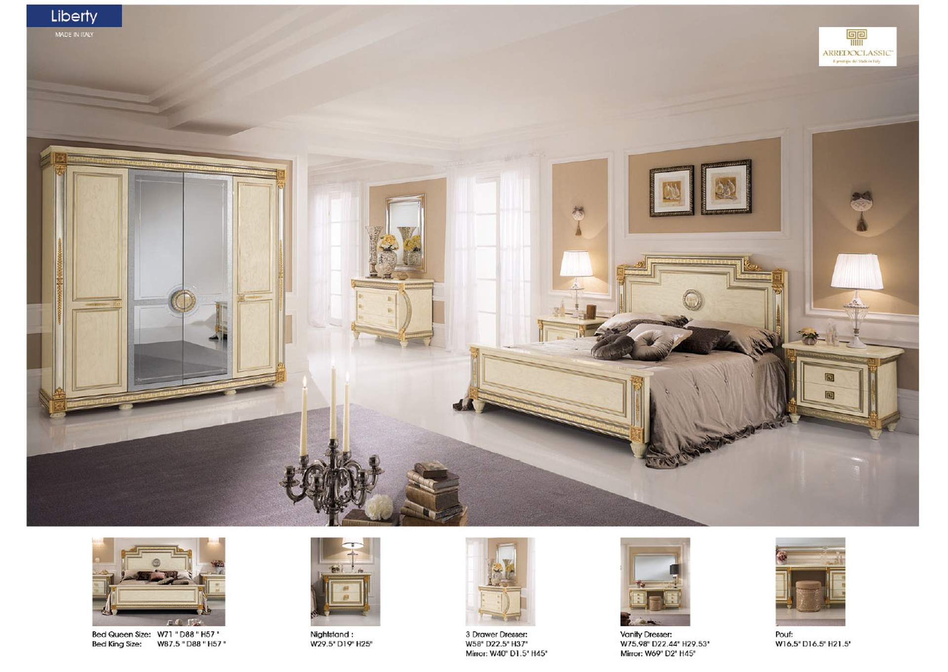 Liberty Night Bed SET image 3