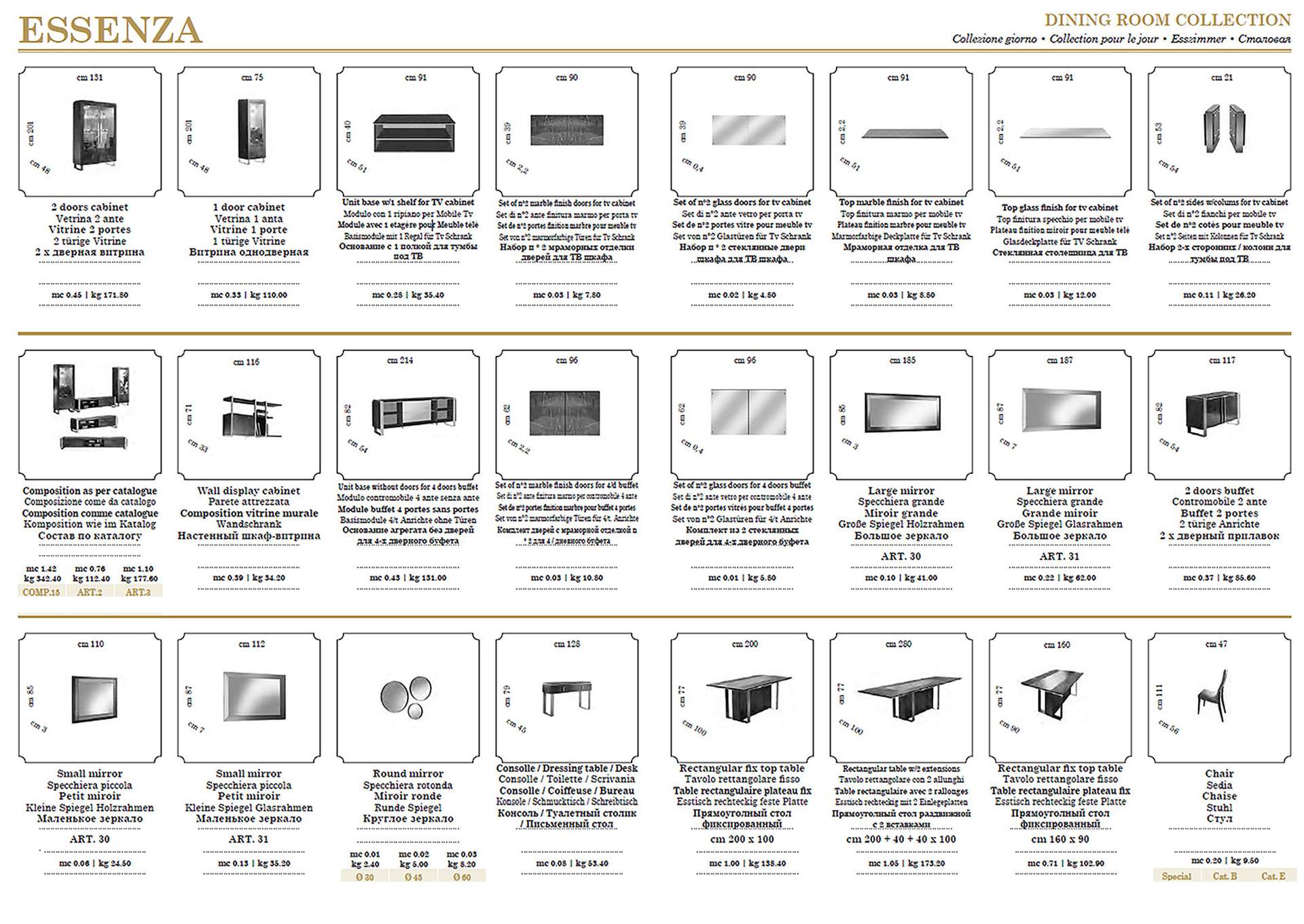 Essenza Dining By Arredo Classic, Italy SET image 8