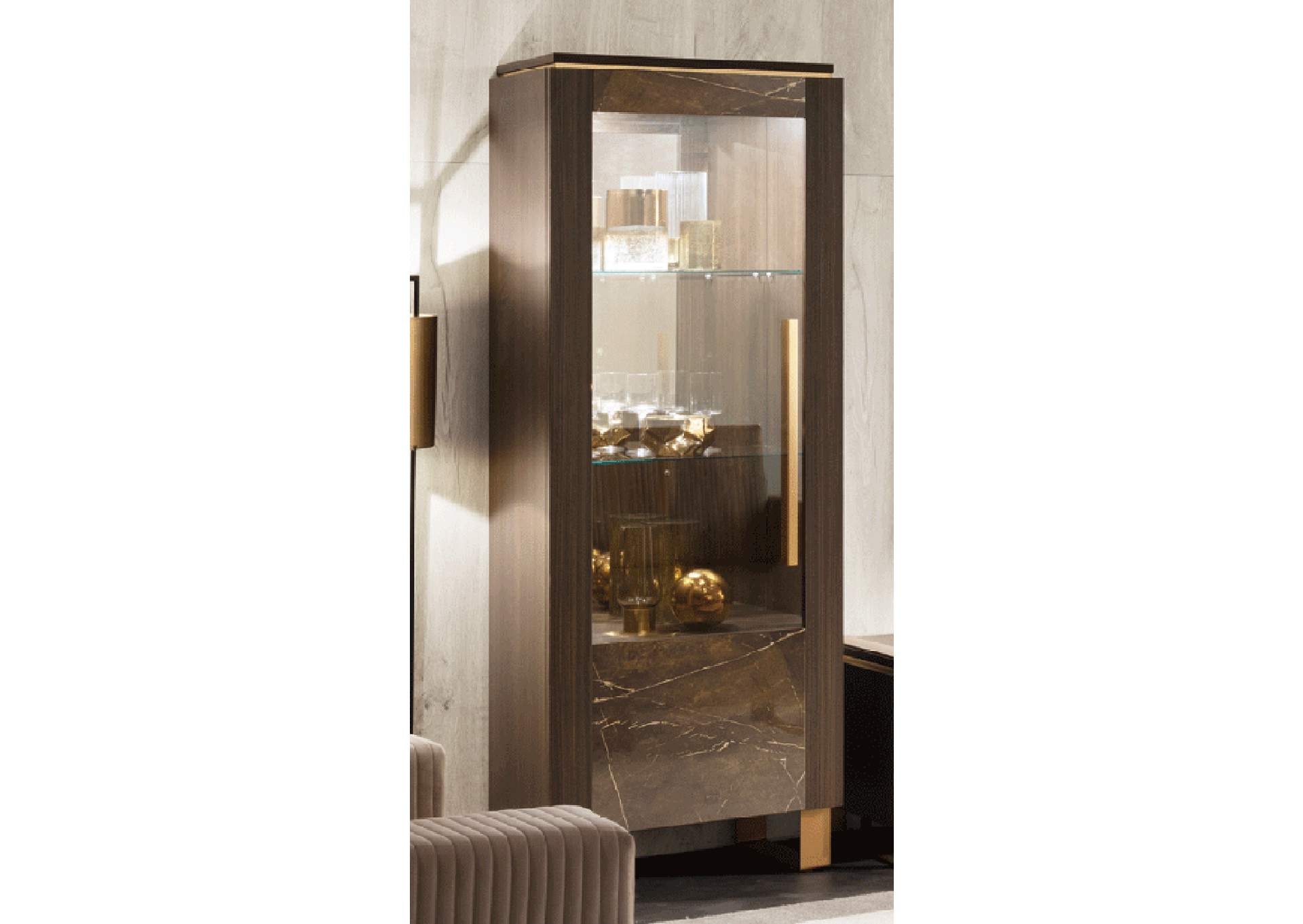 Essenza 1 Door Vitrine SET image 3