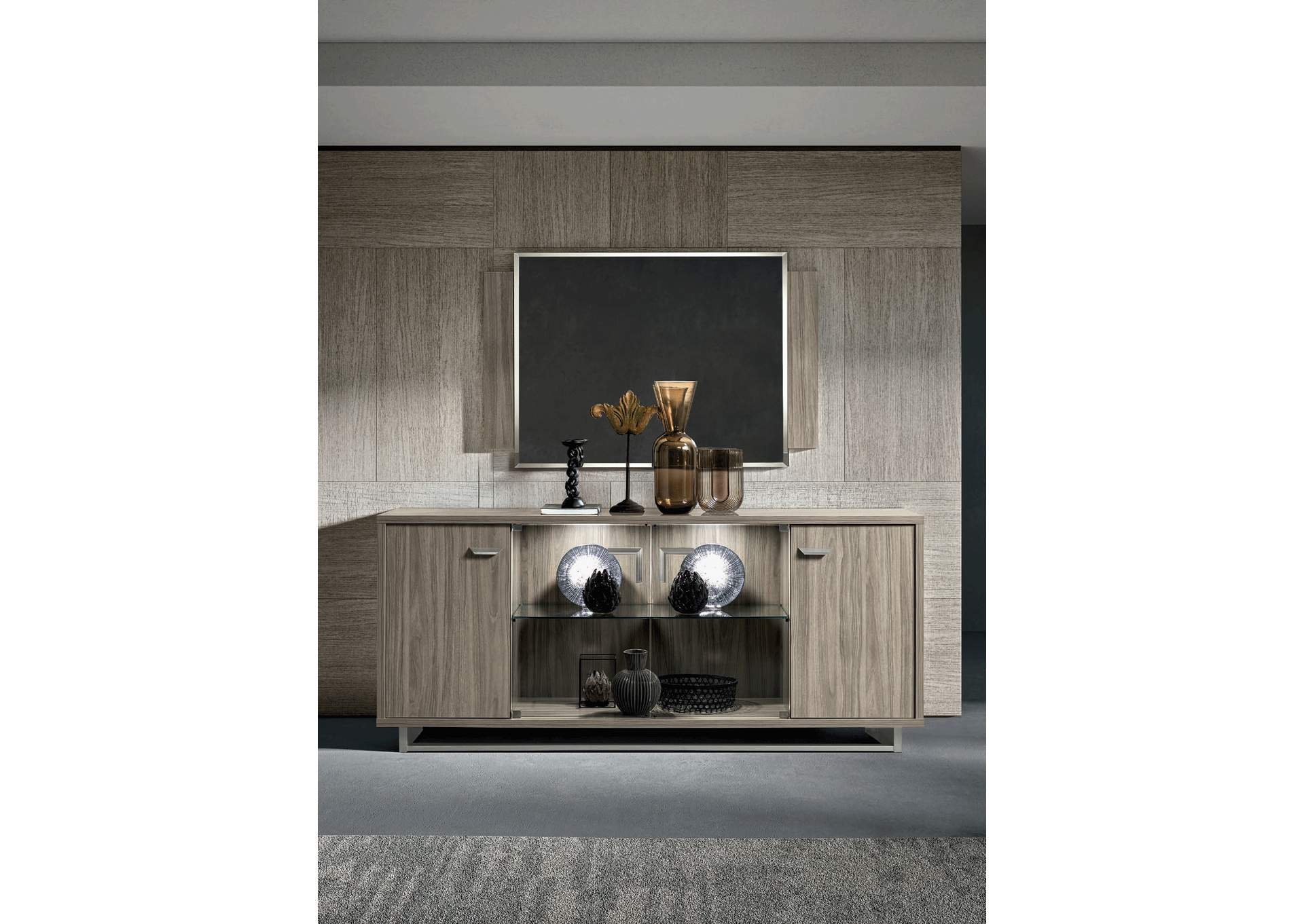 Volare Dining Room Venetian Grey By Camel Group Italy SET image 12