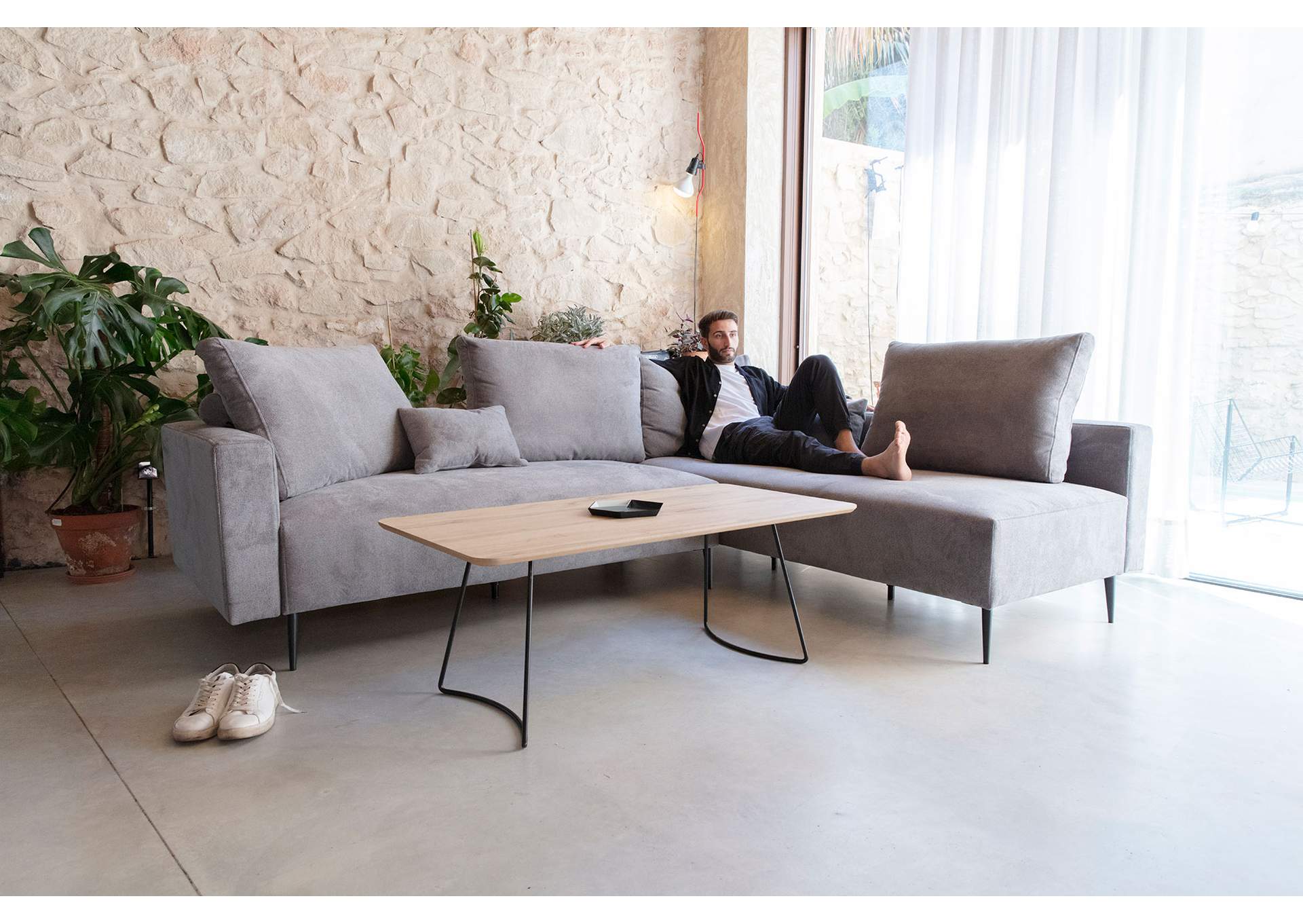 Redford Sectional Grey SET image 5