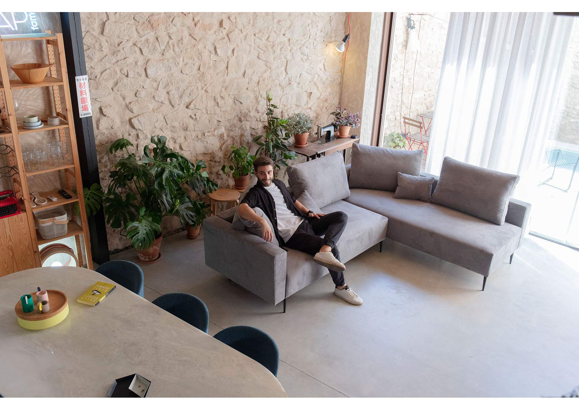 Redford Sectional Grey SET image 3