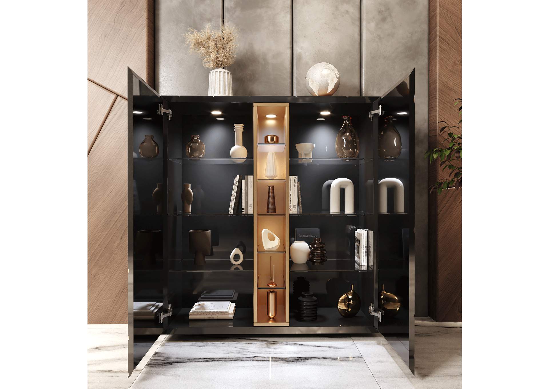 Oro Black Dining Room SET image 4