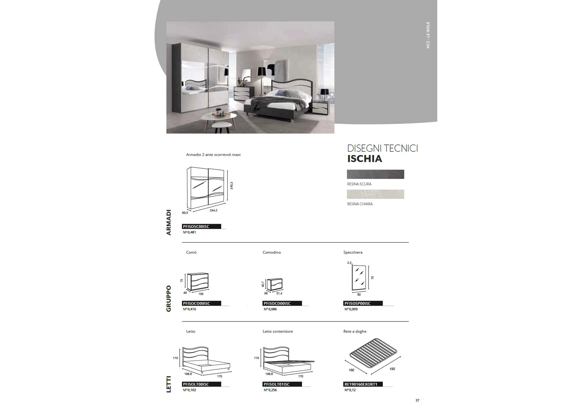 Ischia Bedroom SET image 4