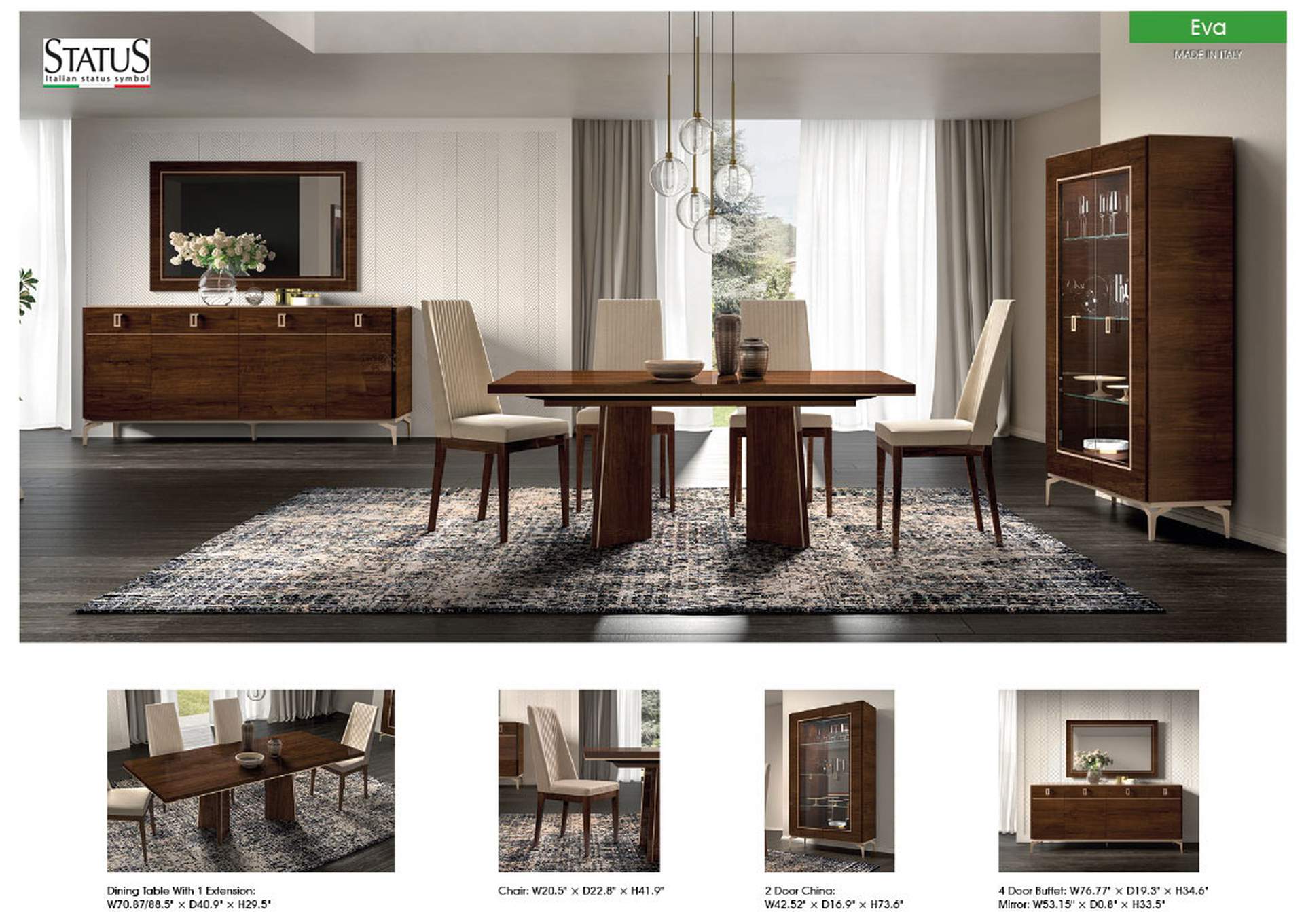 Eva Dining Room SET image 3