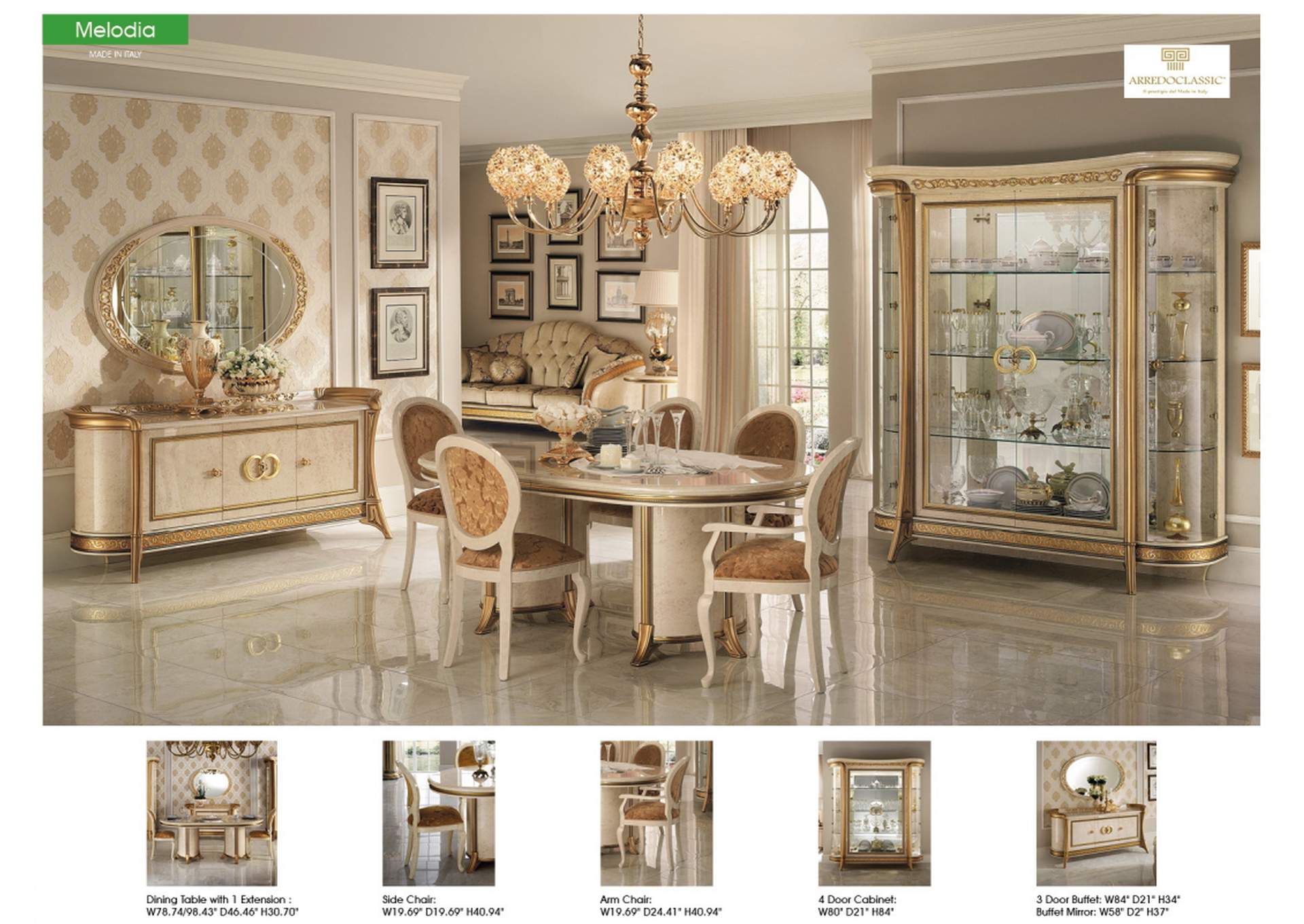 Melodia Day Dining Room SET image 12