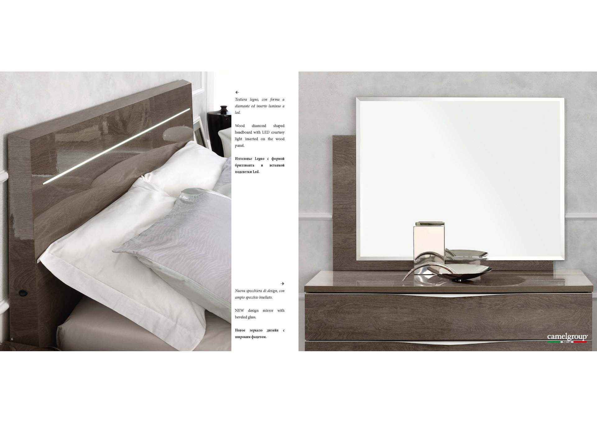 Platinum Legno Bedroom Silver Birch SET image 3