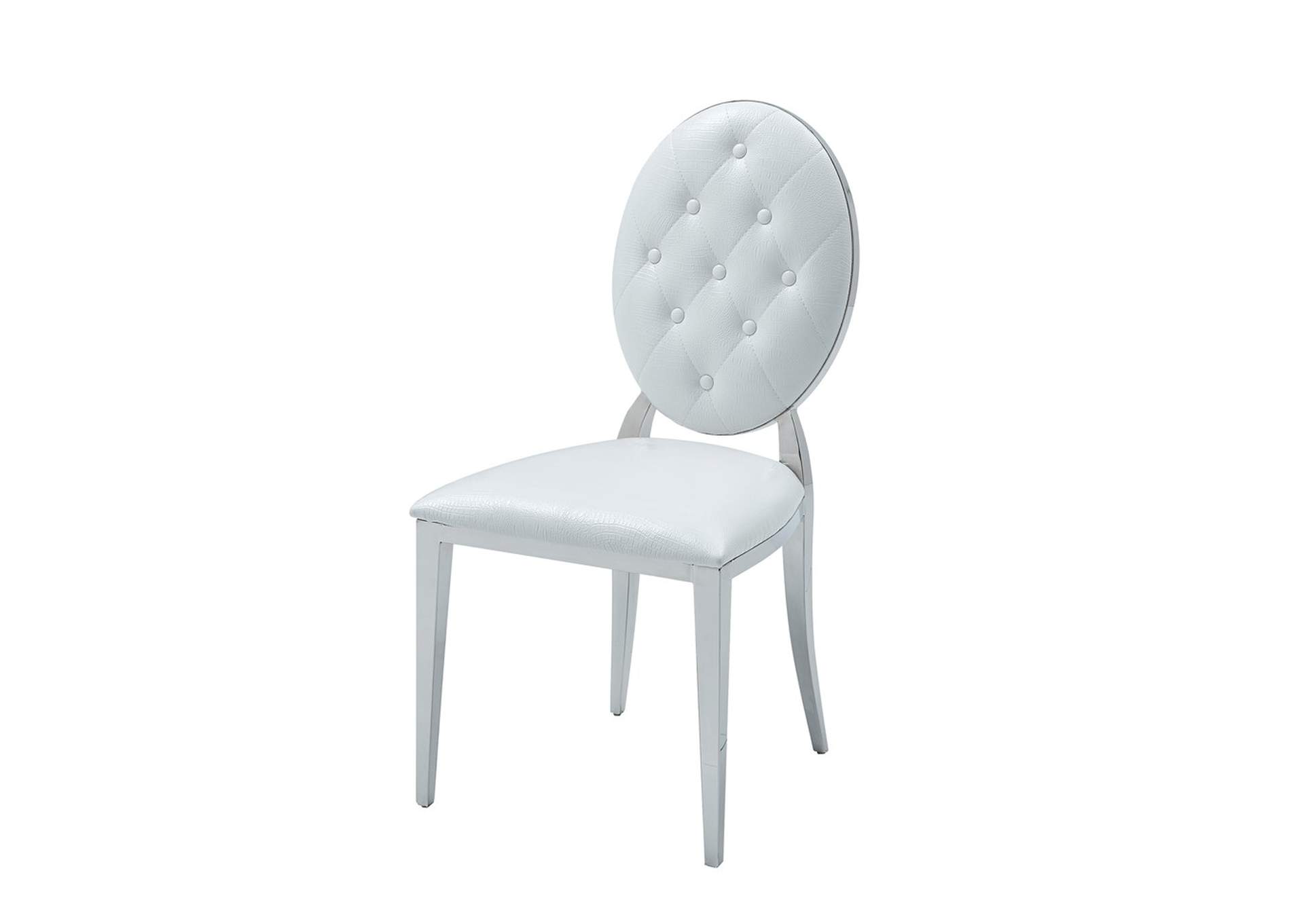 110 Side Chair White SET image 1