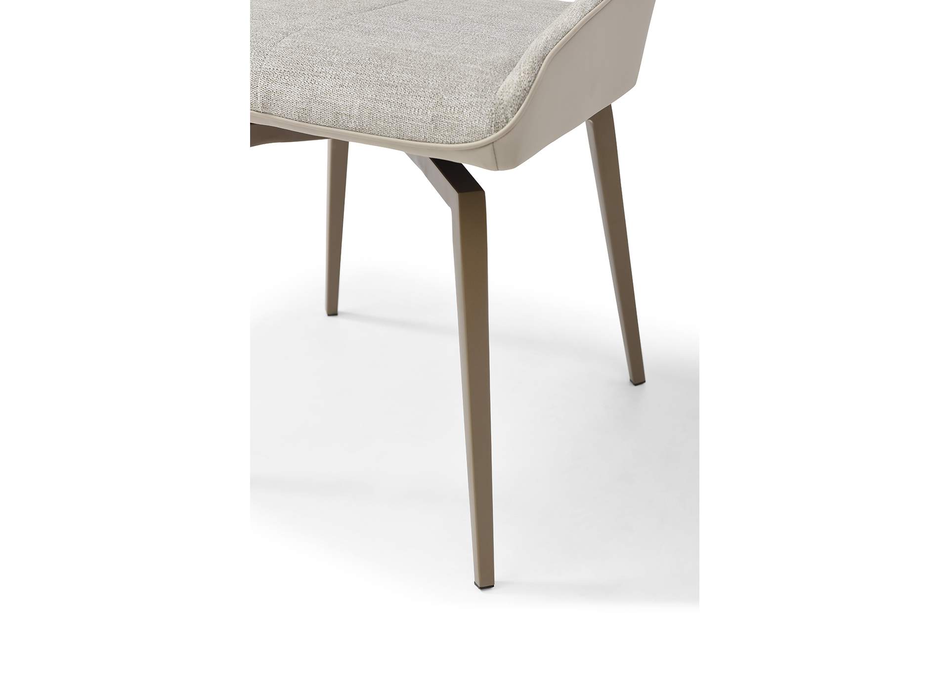 1239 Beige Champagne Chair SET image 8