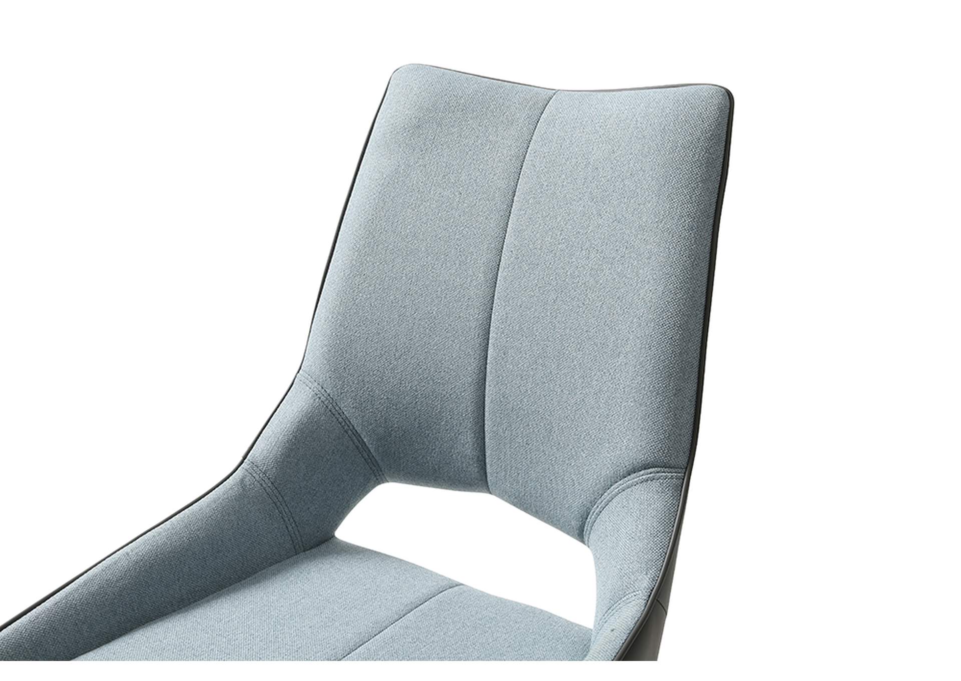 1239 Swivel Dining Chair Blue - Dark SET image 4