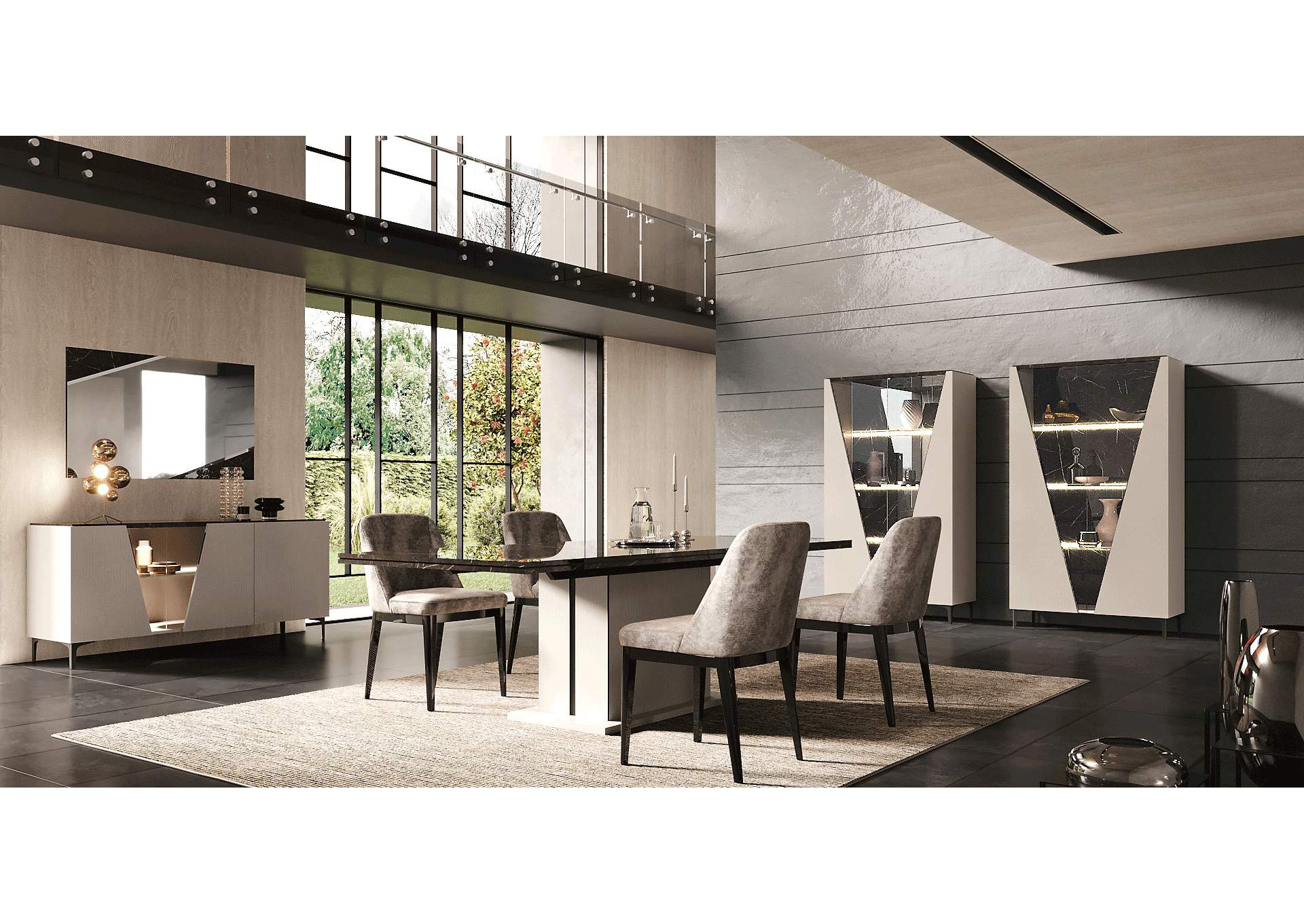 Aramis Dark Chair SET image 6