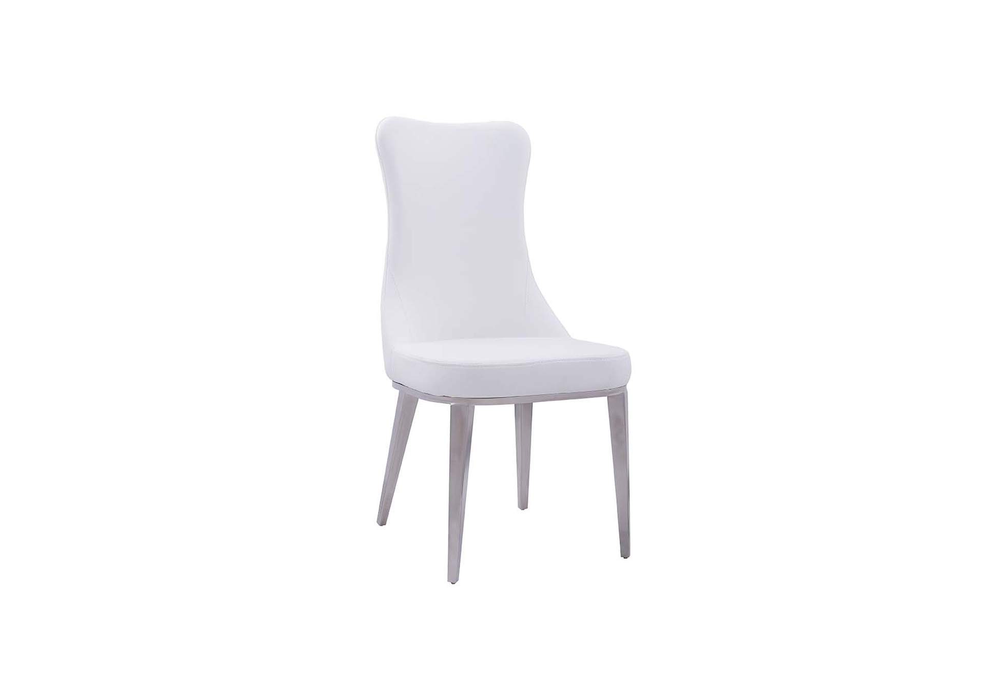 6138 Solid White (no Pattern) Chair SET image 1