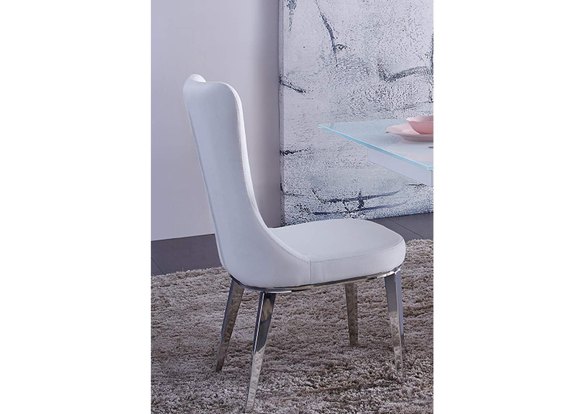 6138 Solid White (no Pattern) Chair SET image 9